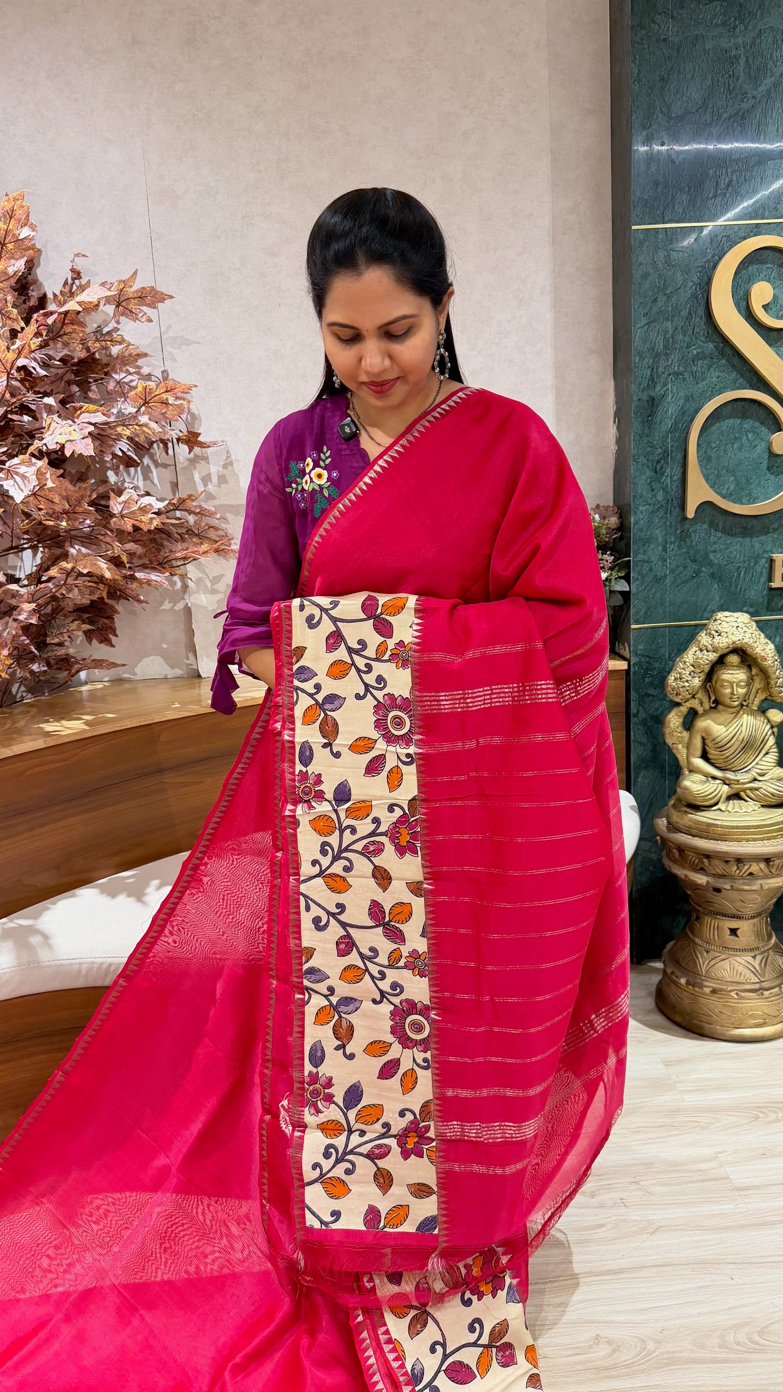 Mangalgiri work blouse