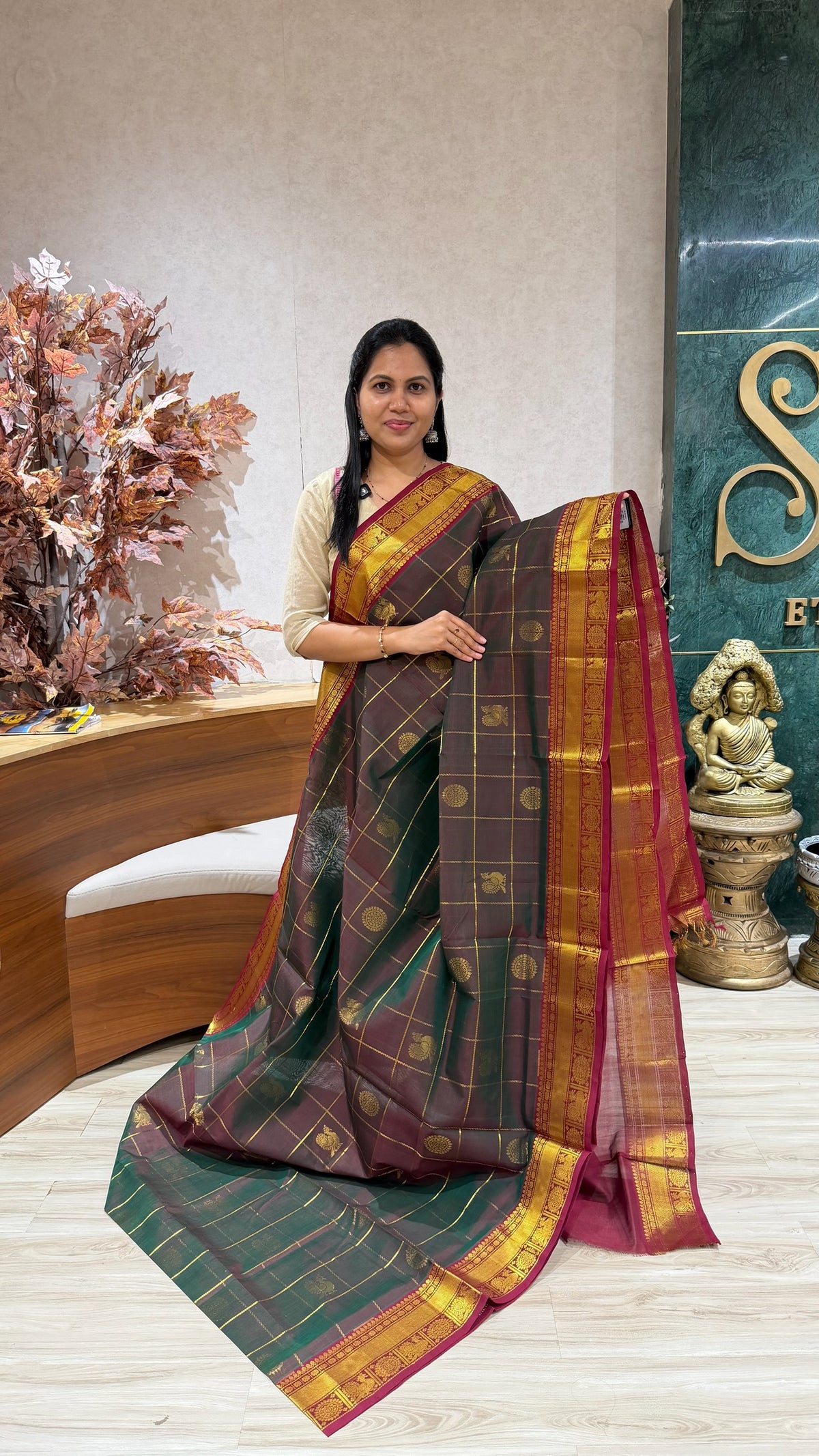 Handloom silk cotton