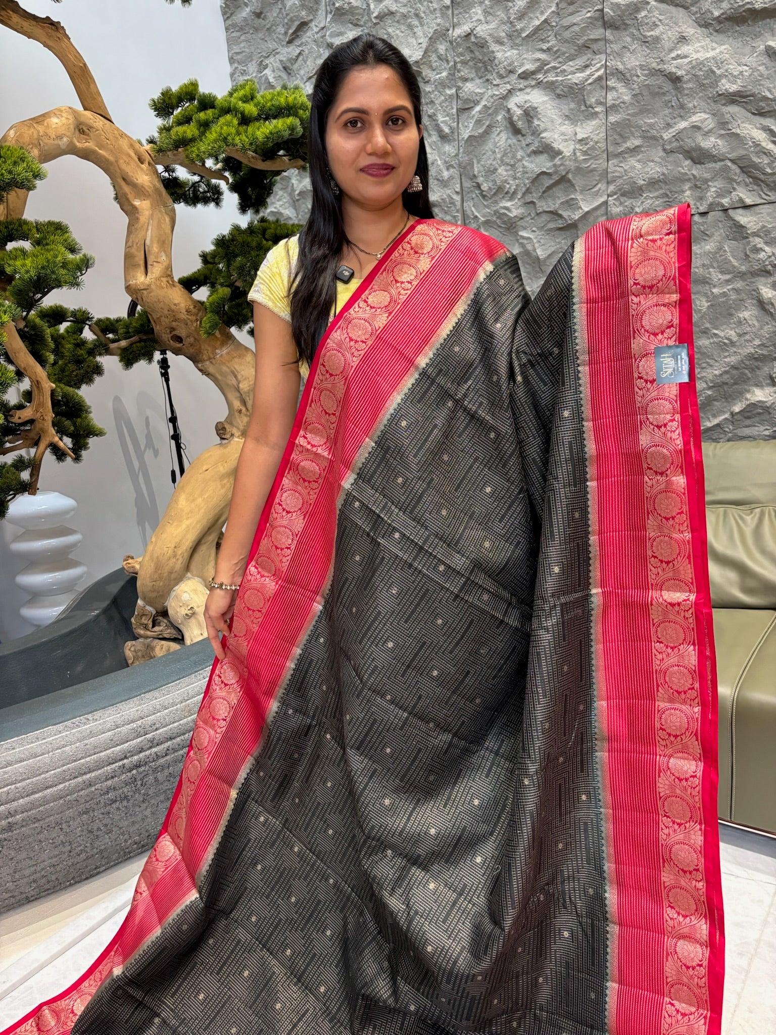 Russian silk saree