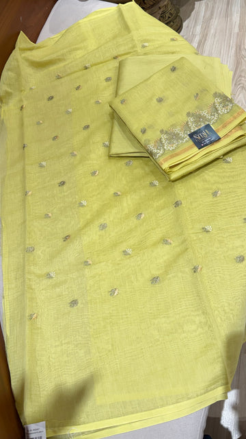 Mul chanderi -Dress