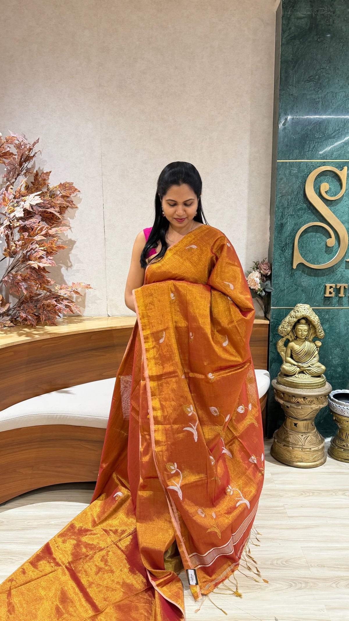 Handloom linen Tissue