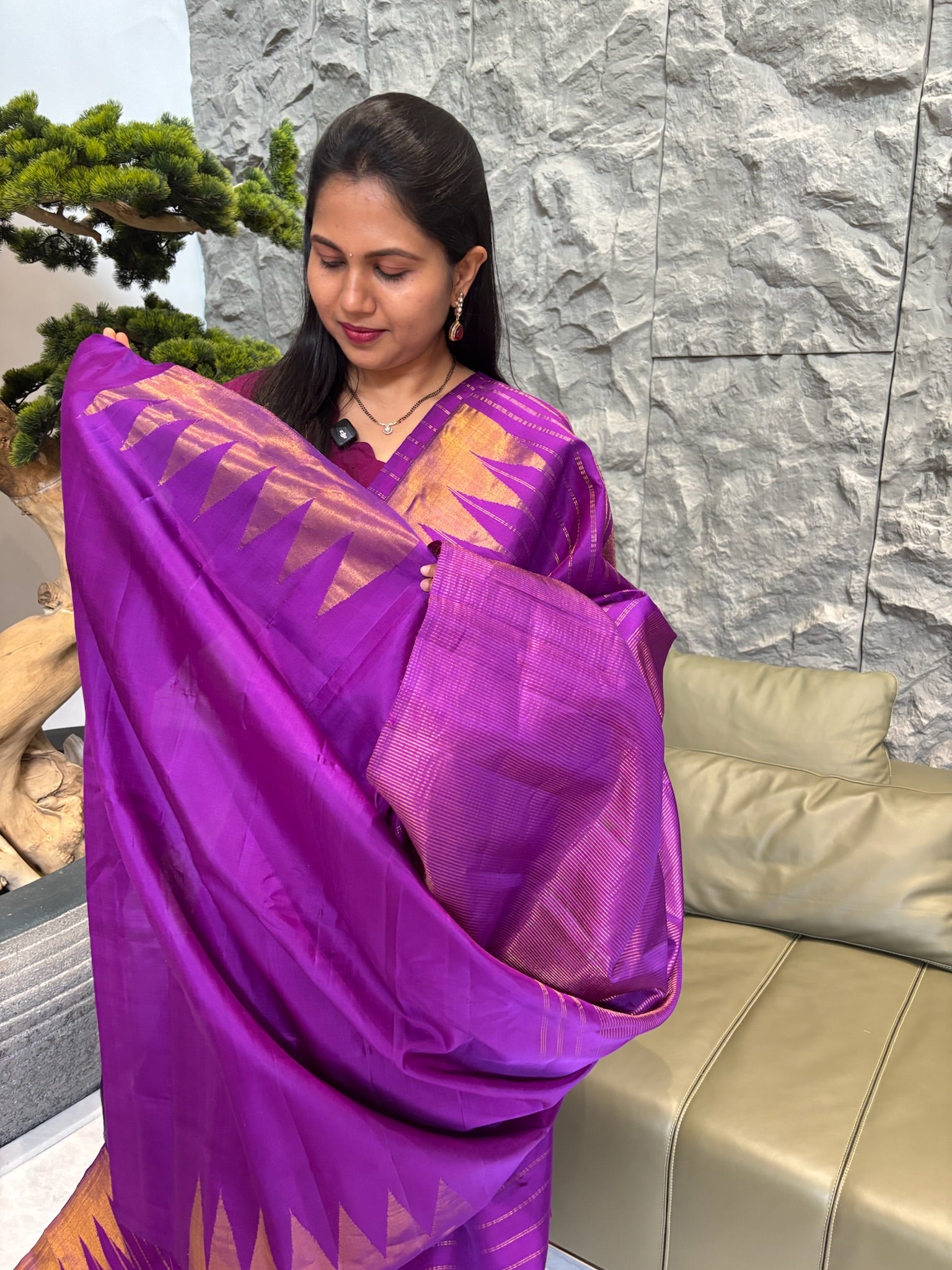 Handloom gadwal pattu