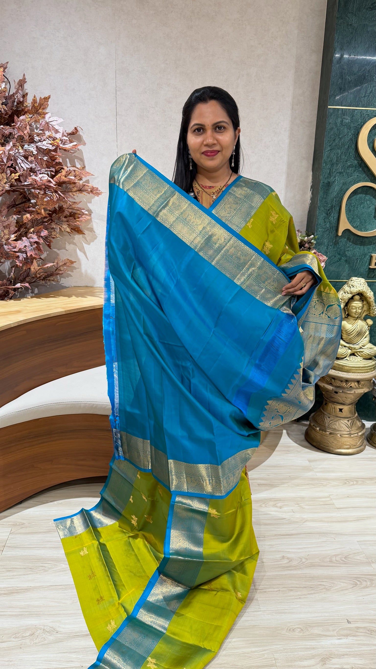 Light weight handloom Kanchi pattu