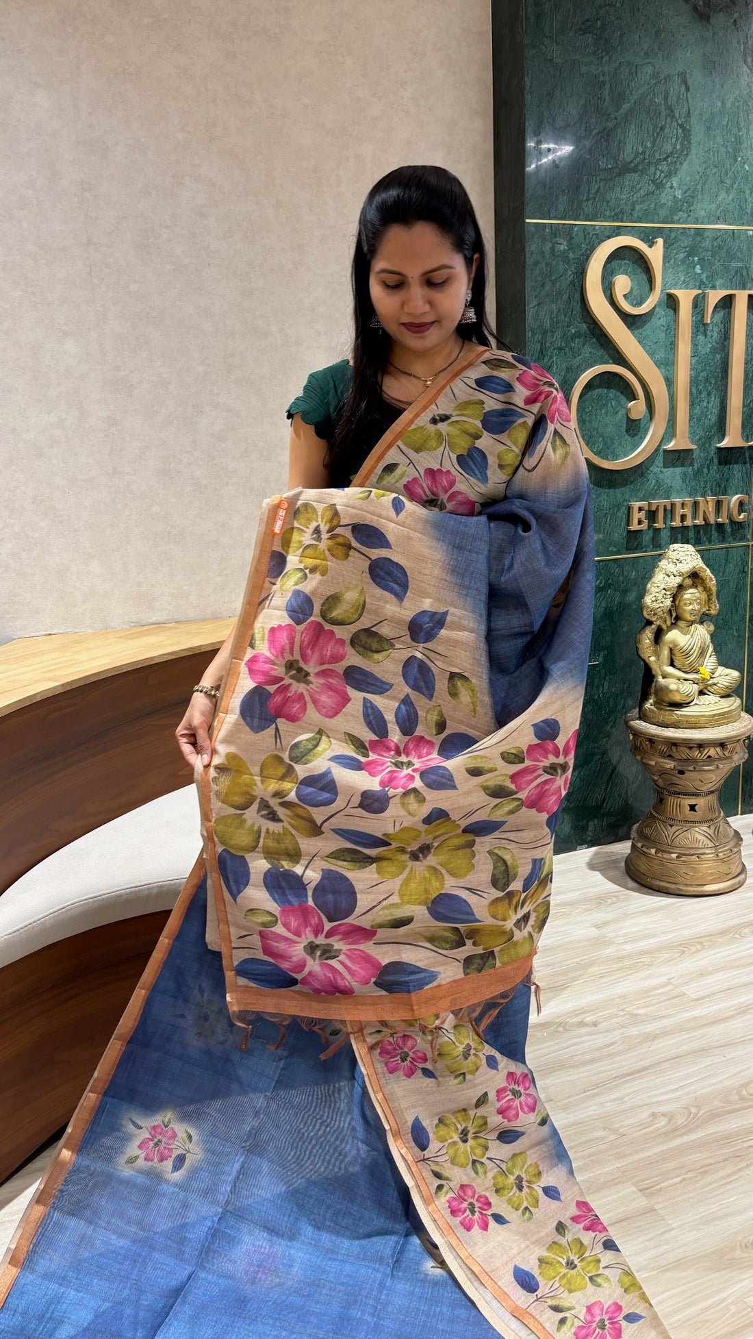 Tussar prints