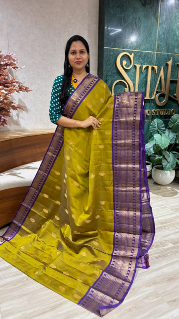 Lightweight Handloom Kanchi pattu