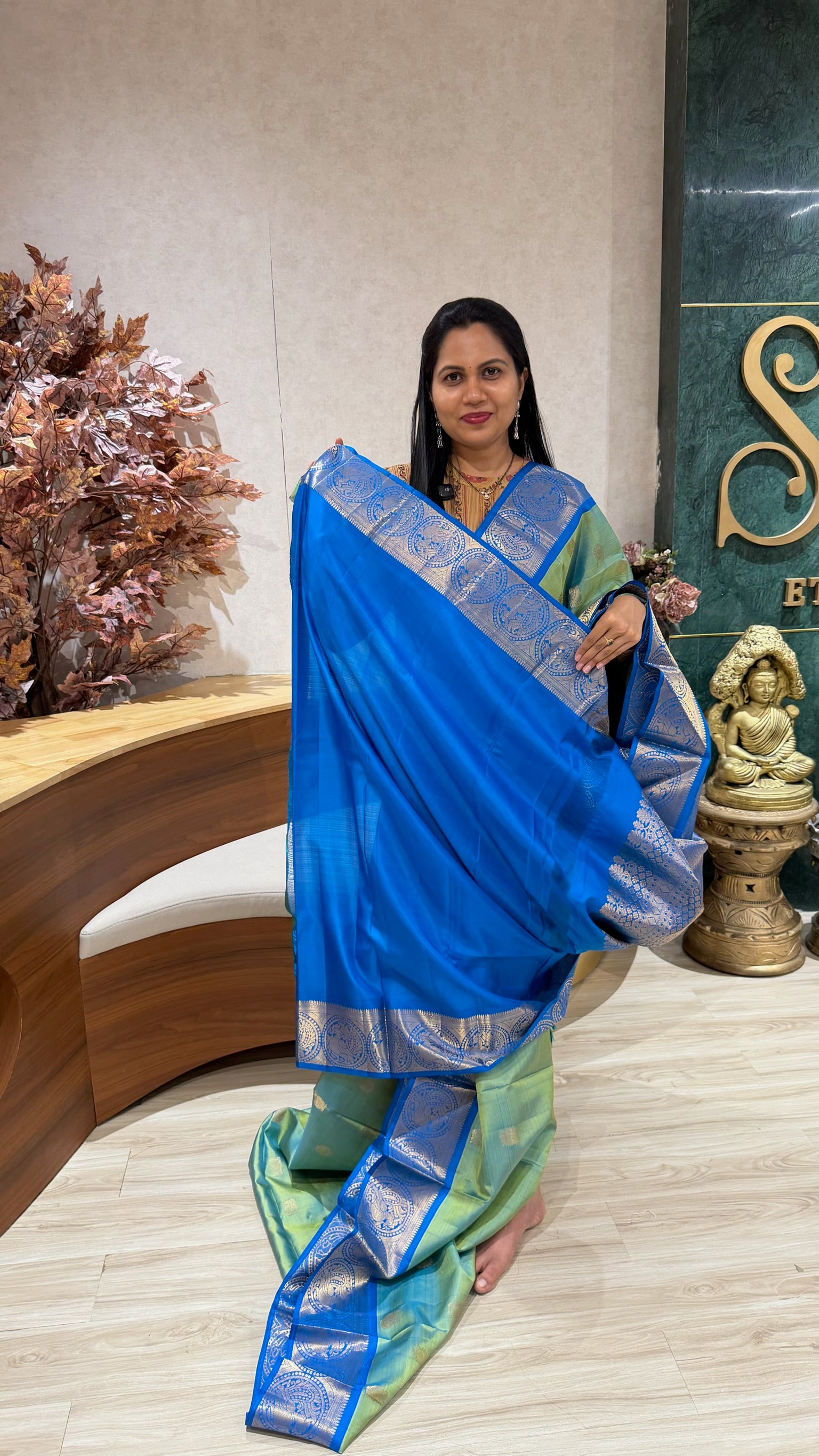 Light weight handloom Kanchi pattu