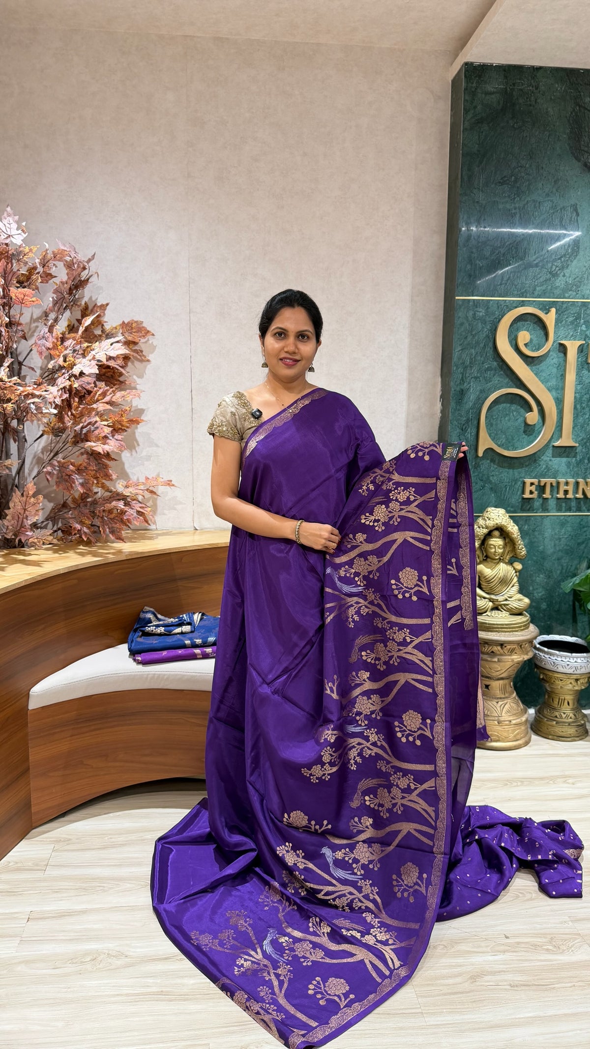 Russian silk purple