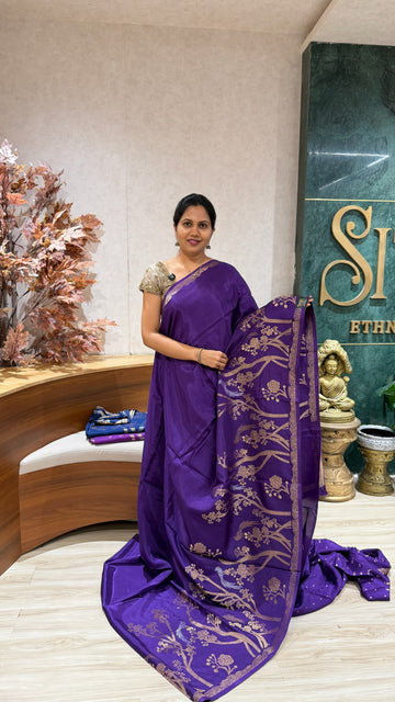 Russian silk purple