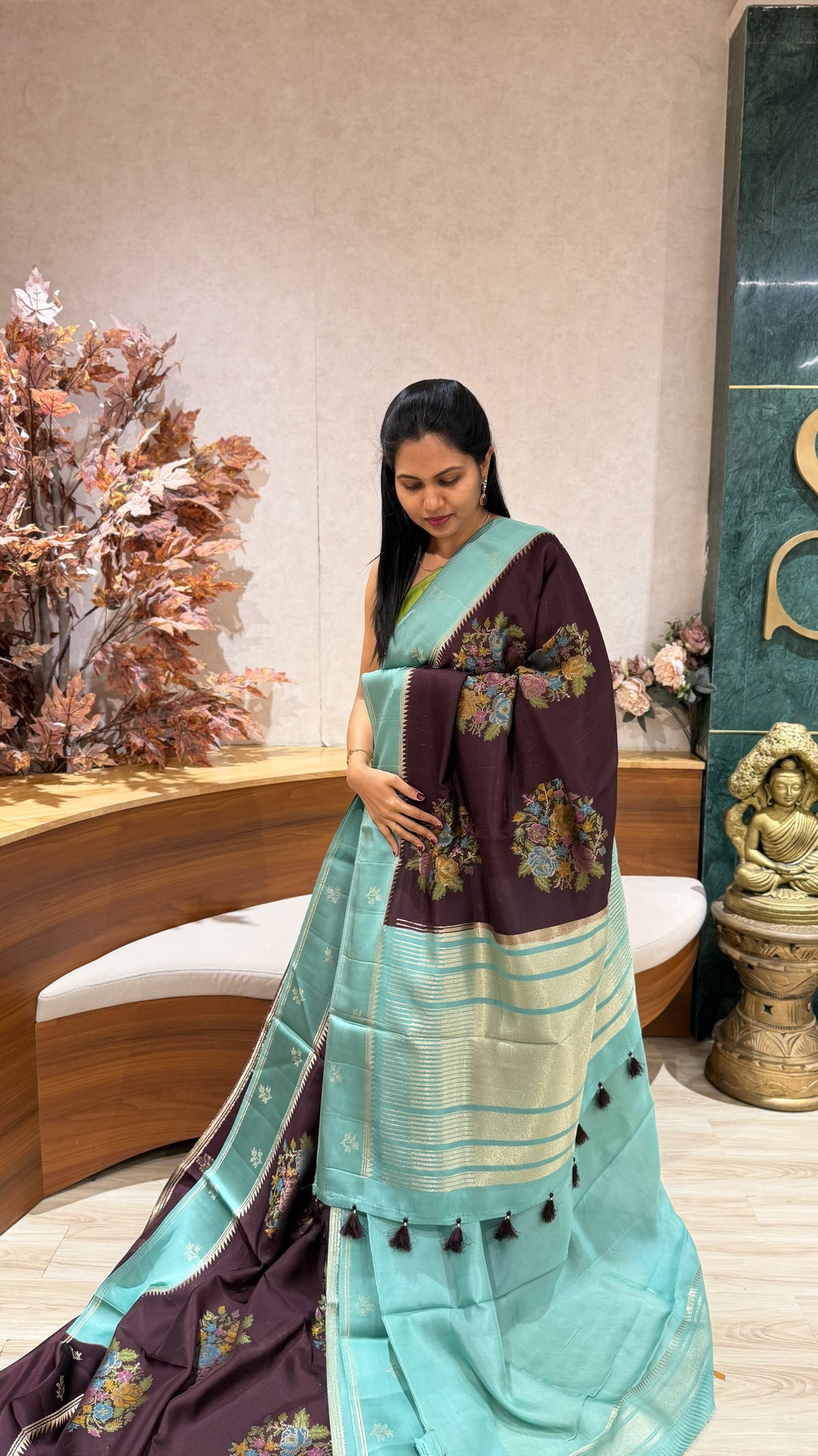 Tussar weaving