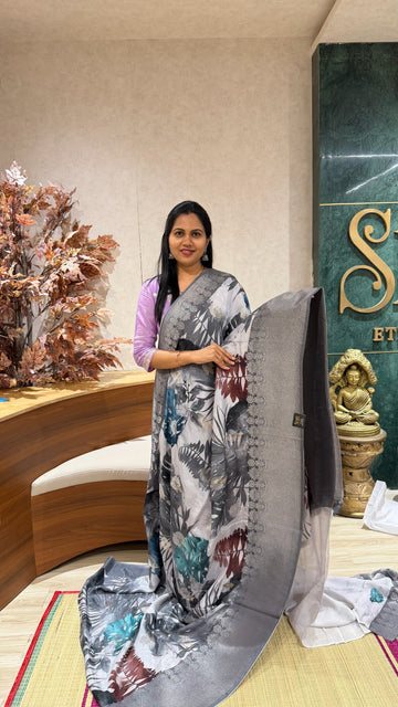 Matka georgette eco print