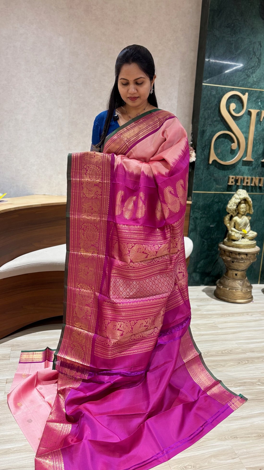 Handloom Gadwal pattu