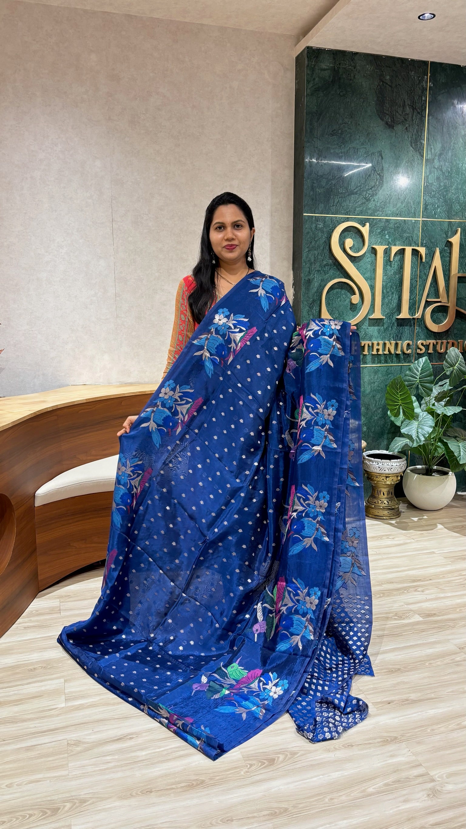 Paper silkblue – Sitah Ethnic Studio