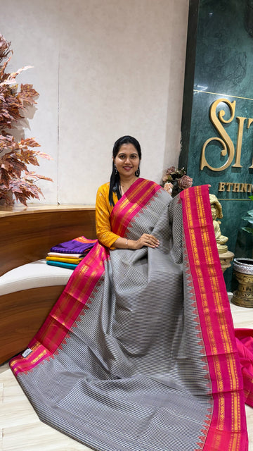 Handloom Gadwal pattu