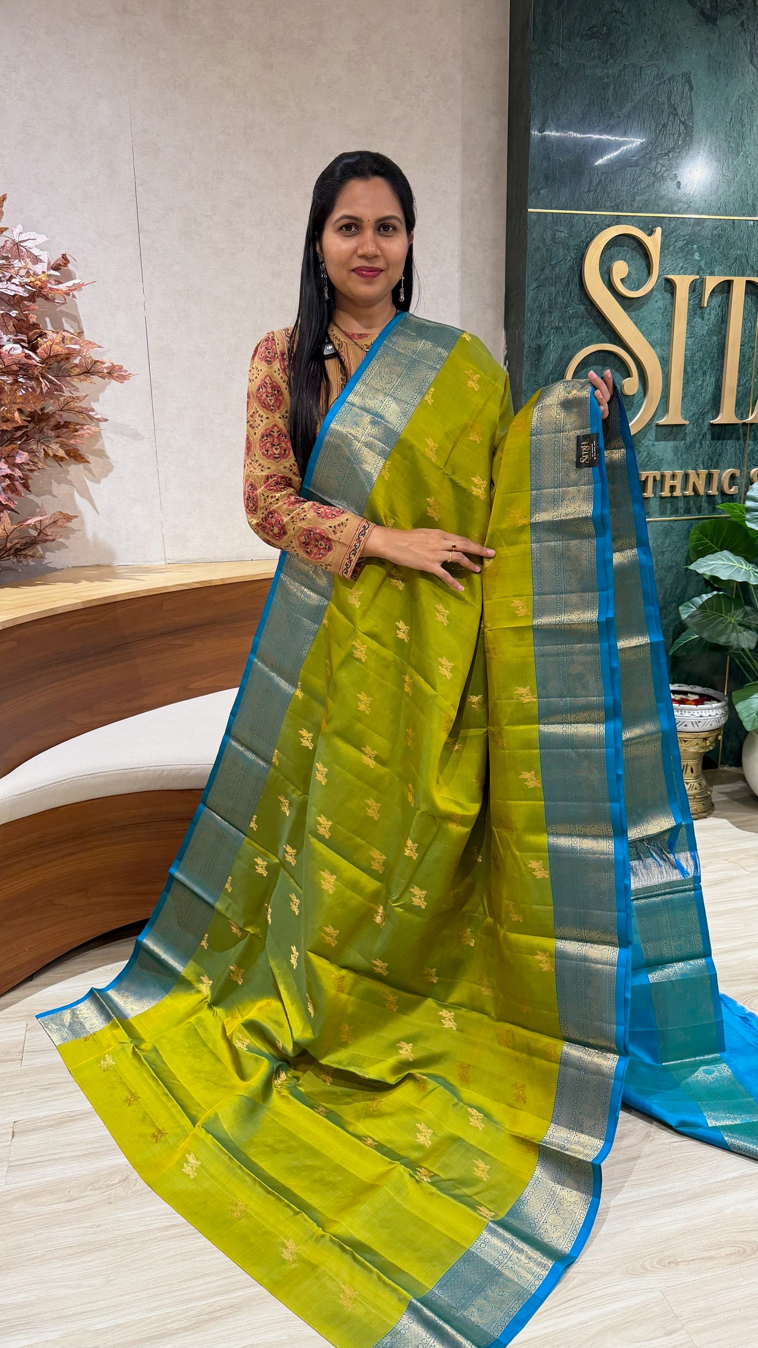 Light weight handloom Kanchi pattu