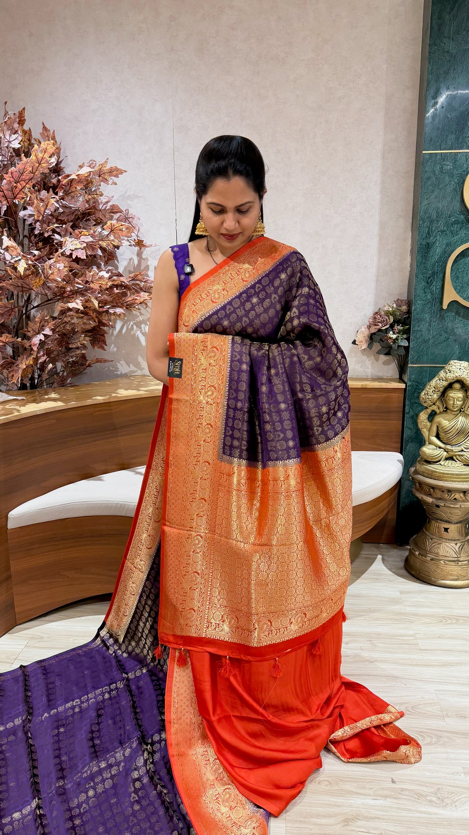 Kanchi crepe weaving