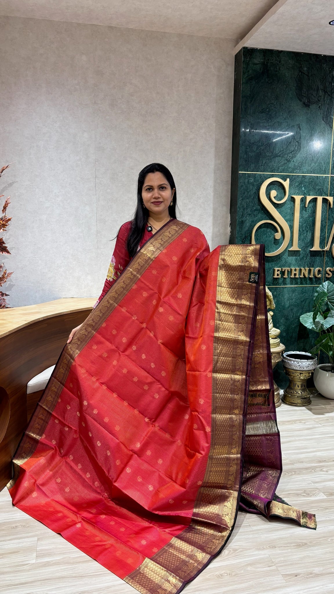 Light weight Kanchi pattu