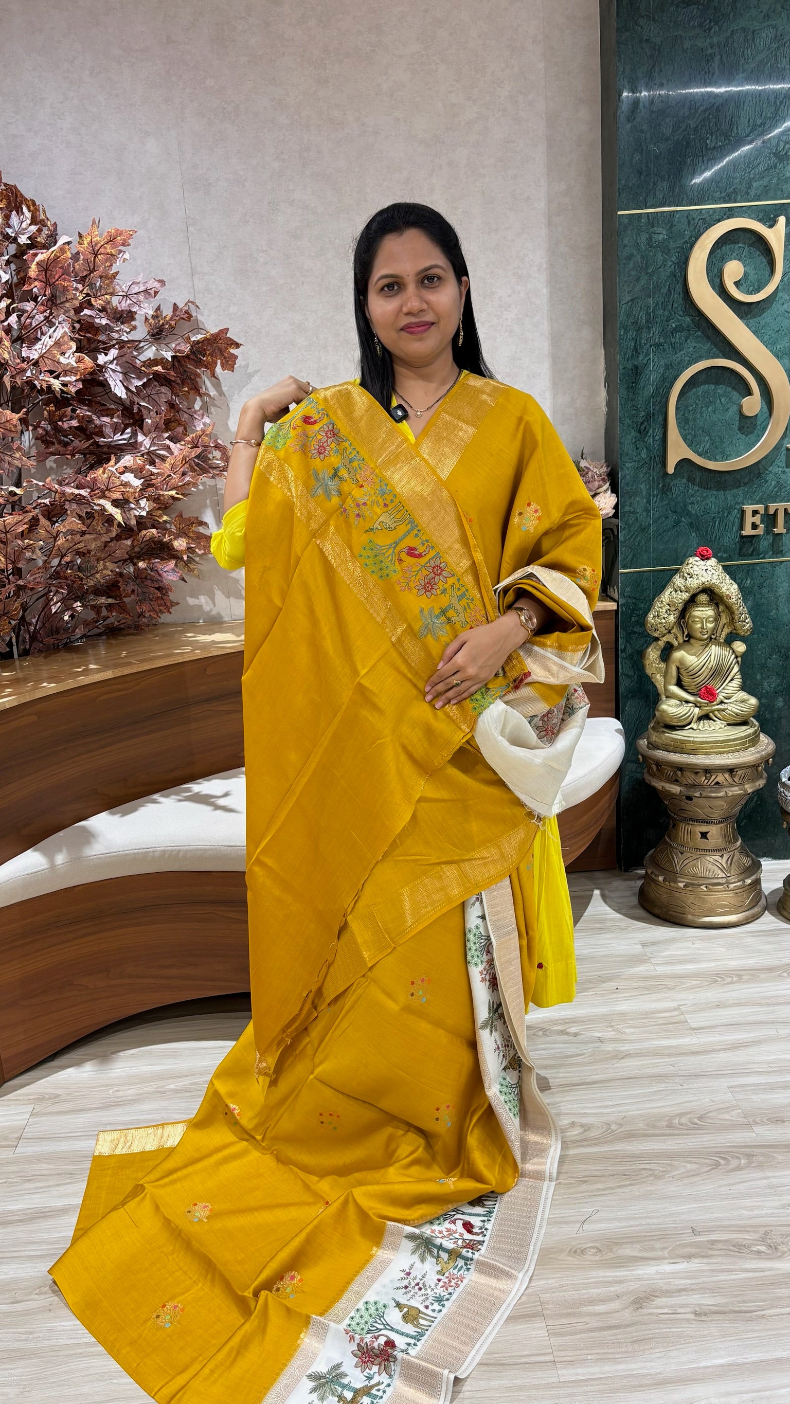 Designer Banaras work saree