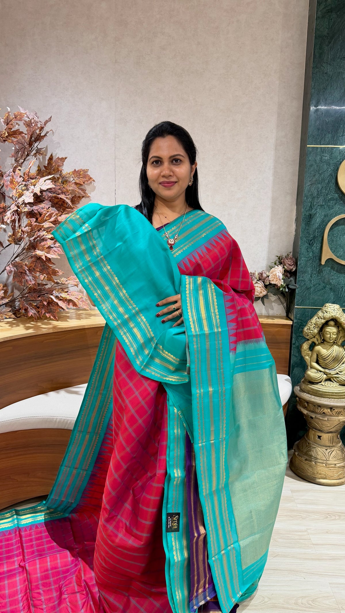 Handloom Gadwal pattu