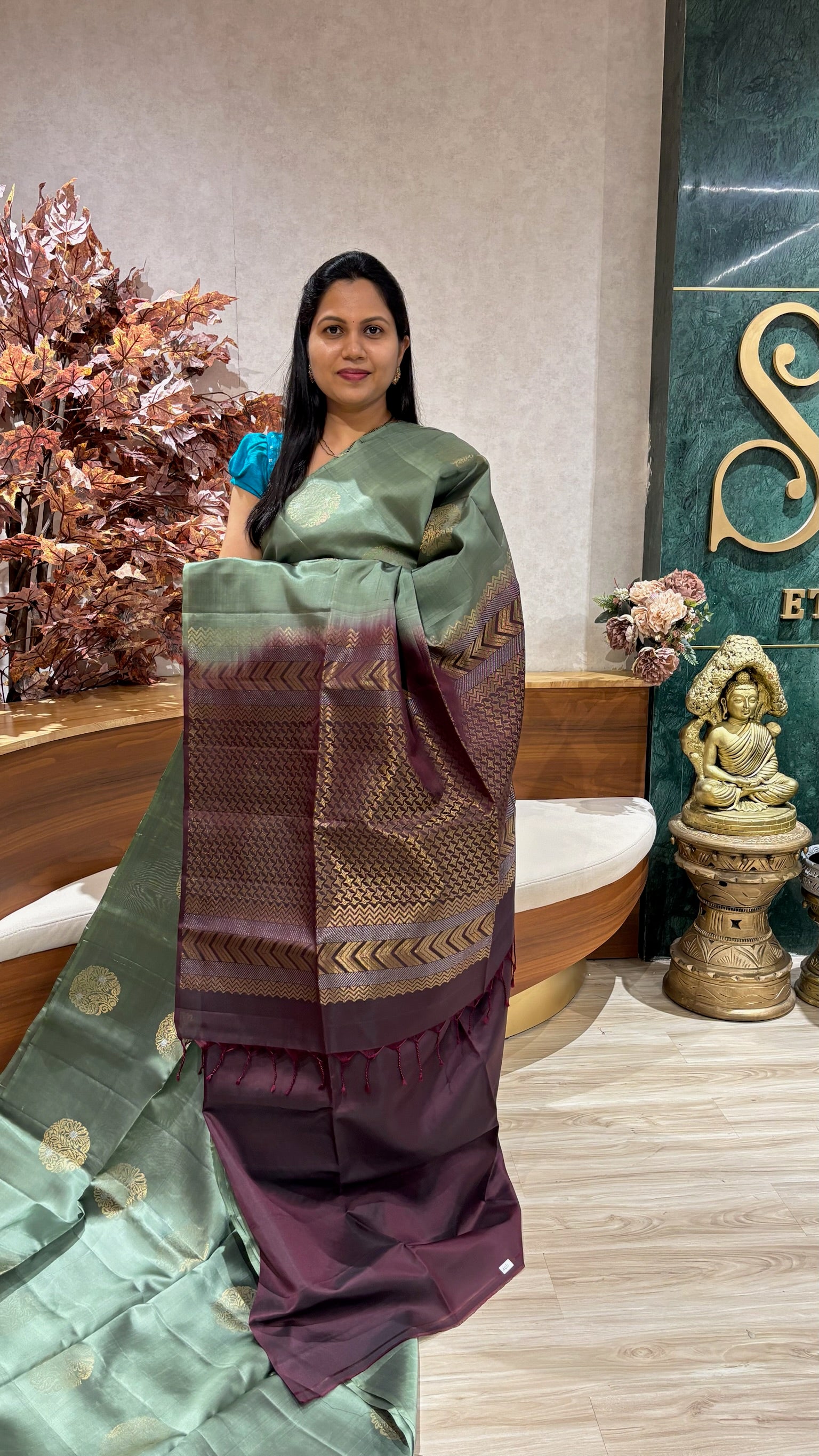 Light weight kanchi pattu