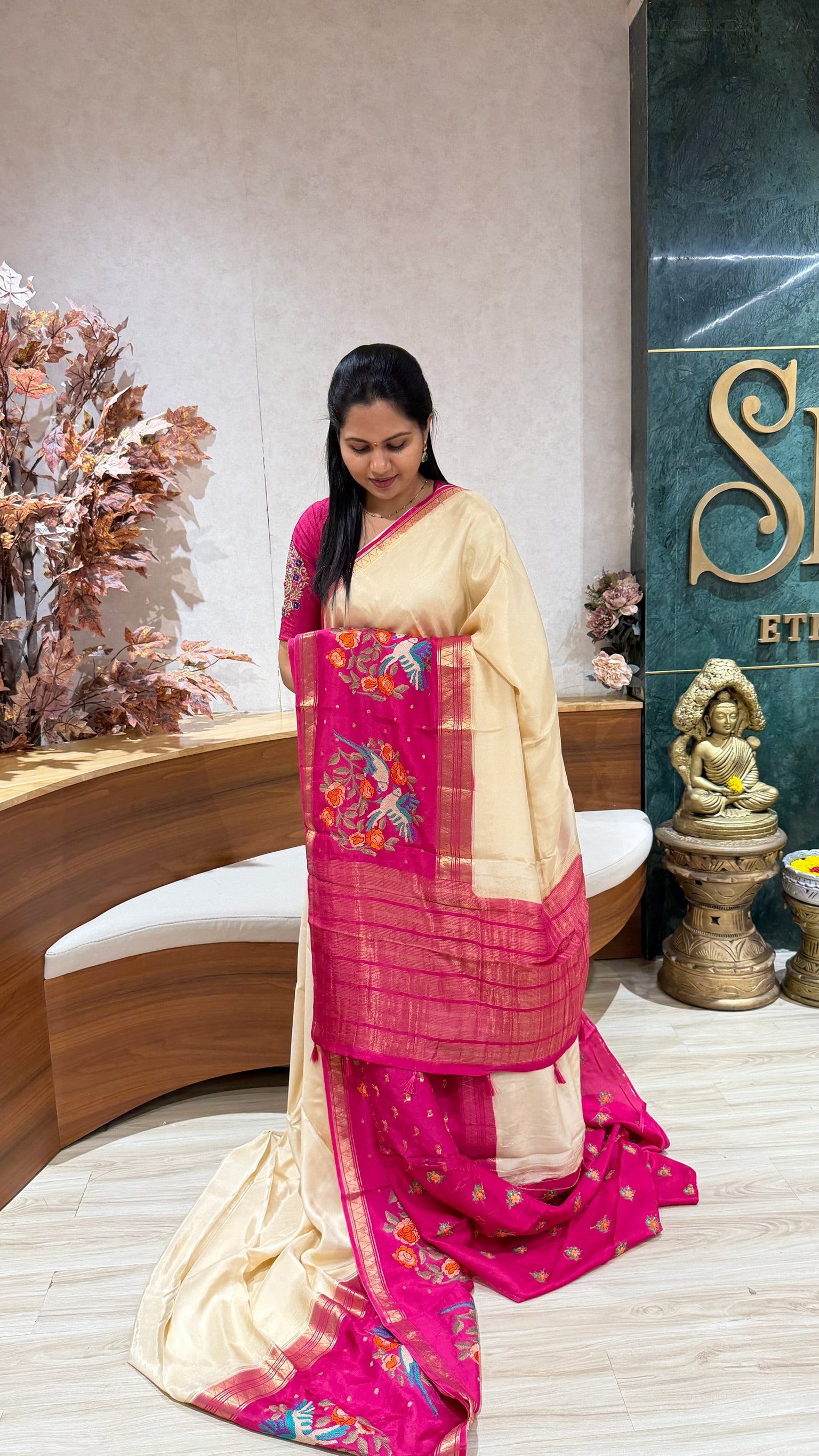 Fancy mysore silk