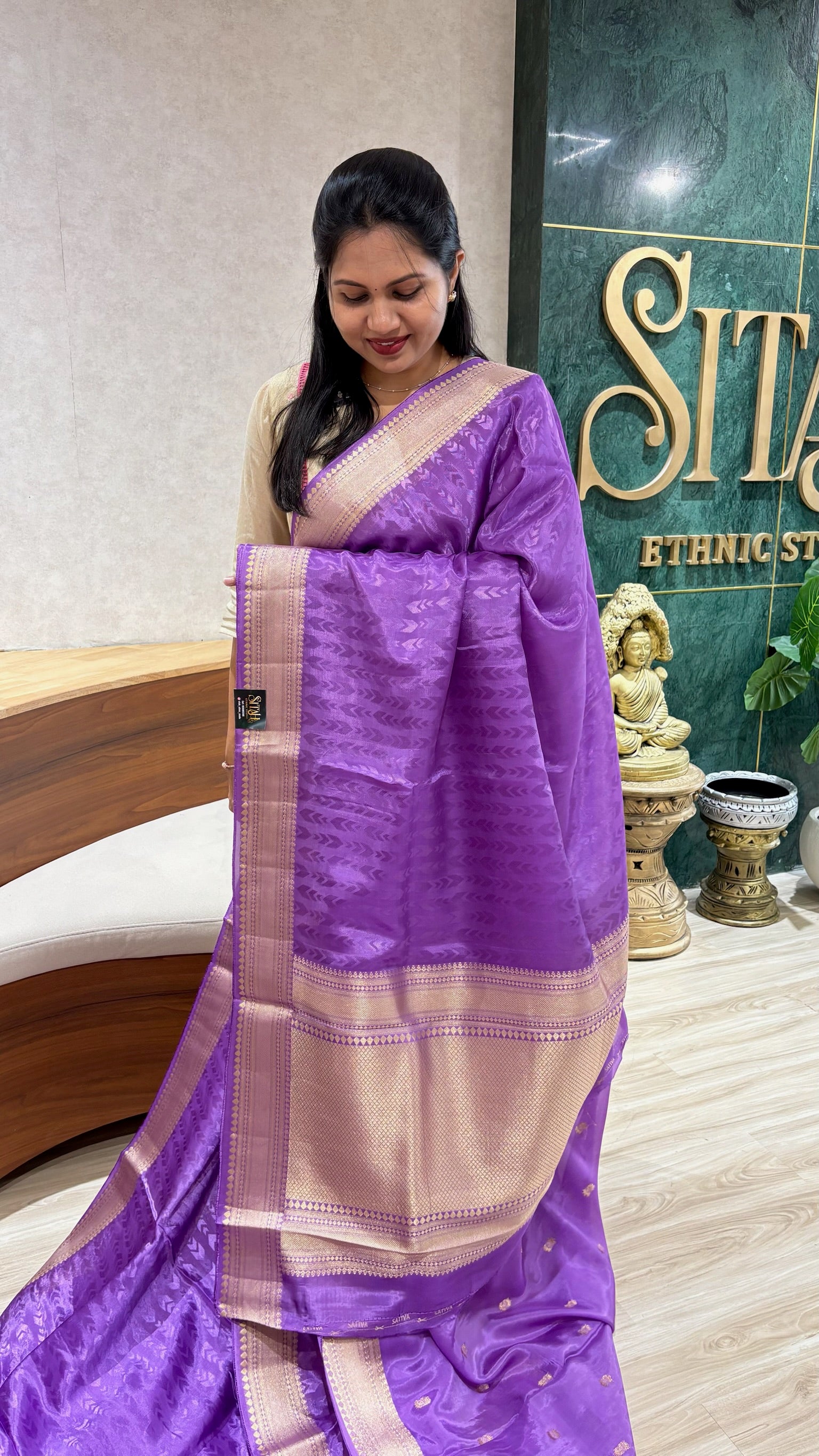 HO crepe silk saree