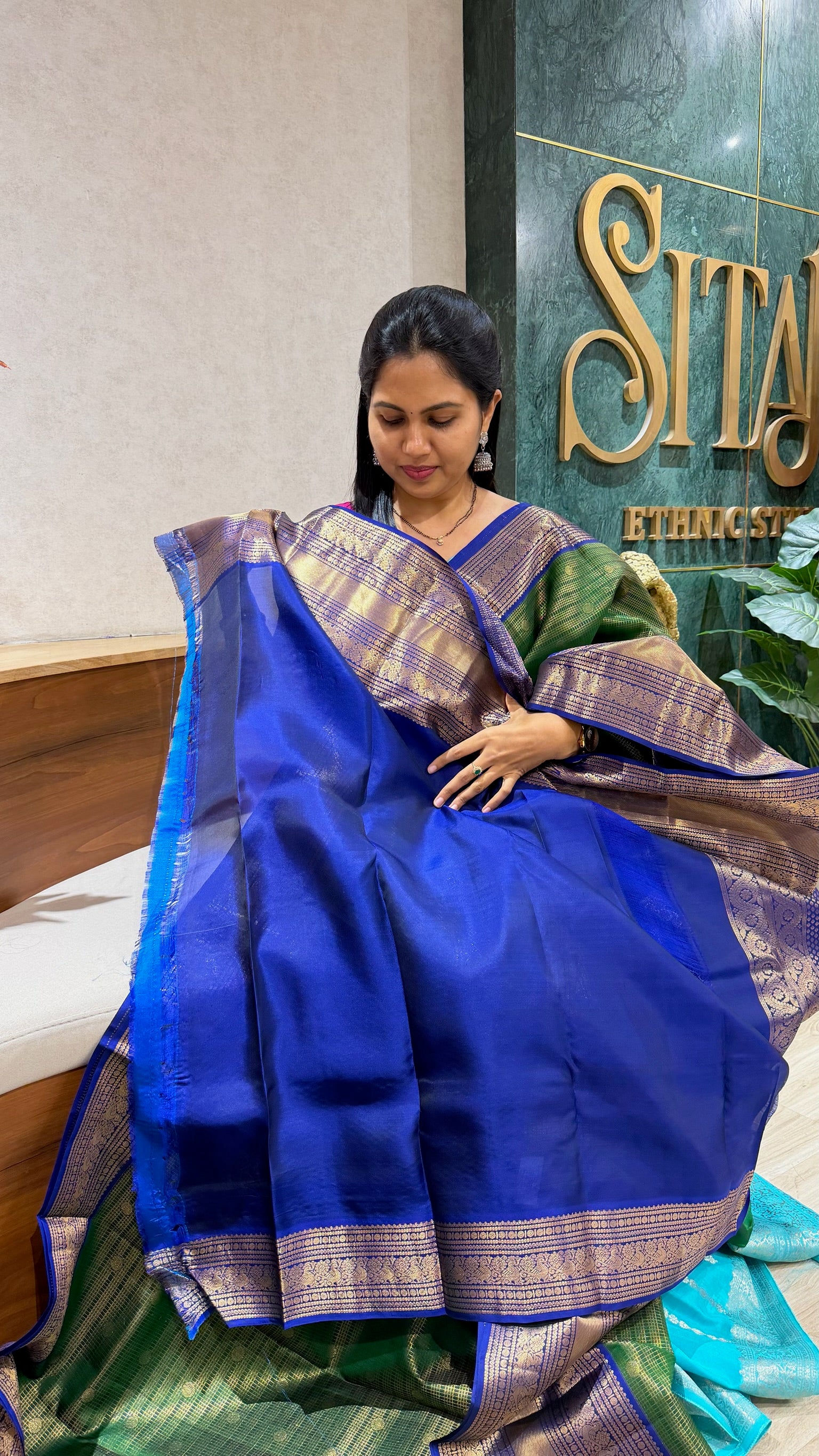 Light weight vintage kanchi pattu