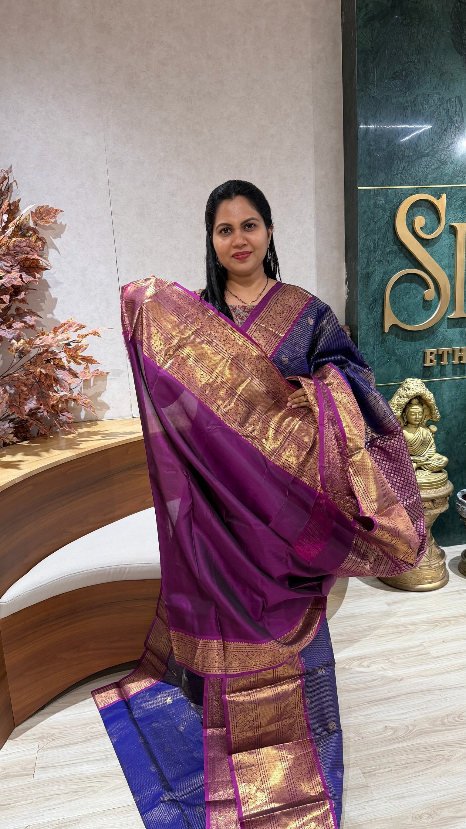 Lightweight vintage kanchi pattu