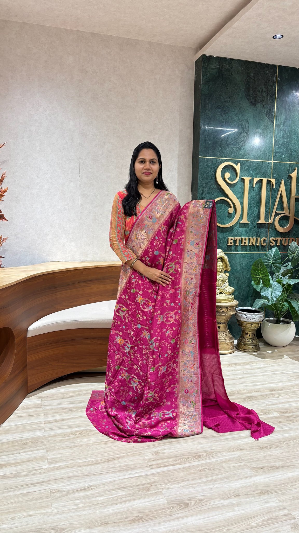 Munga silk banaras weaving