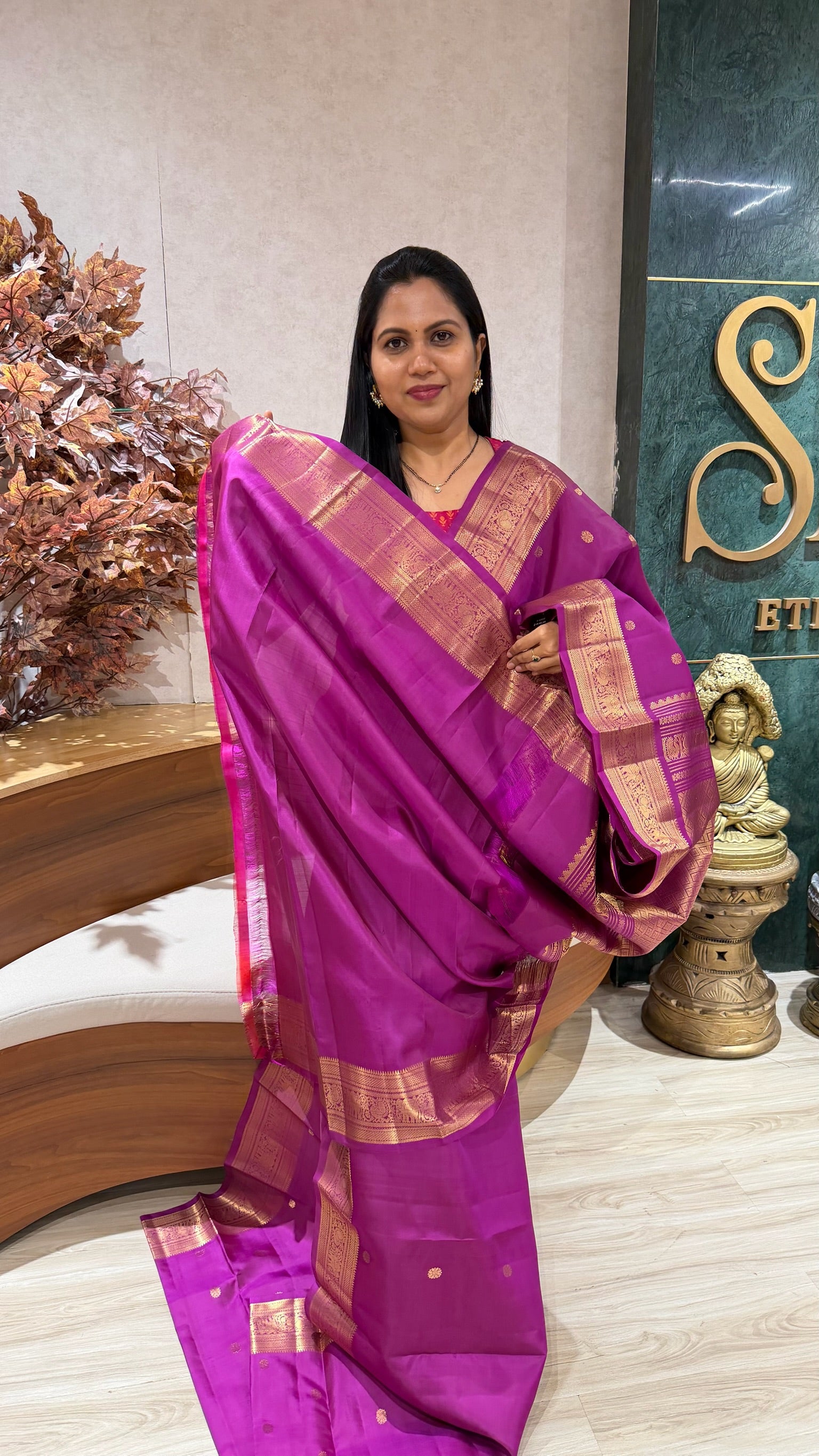Handloom kanchi pattu