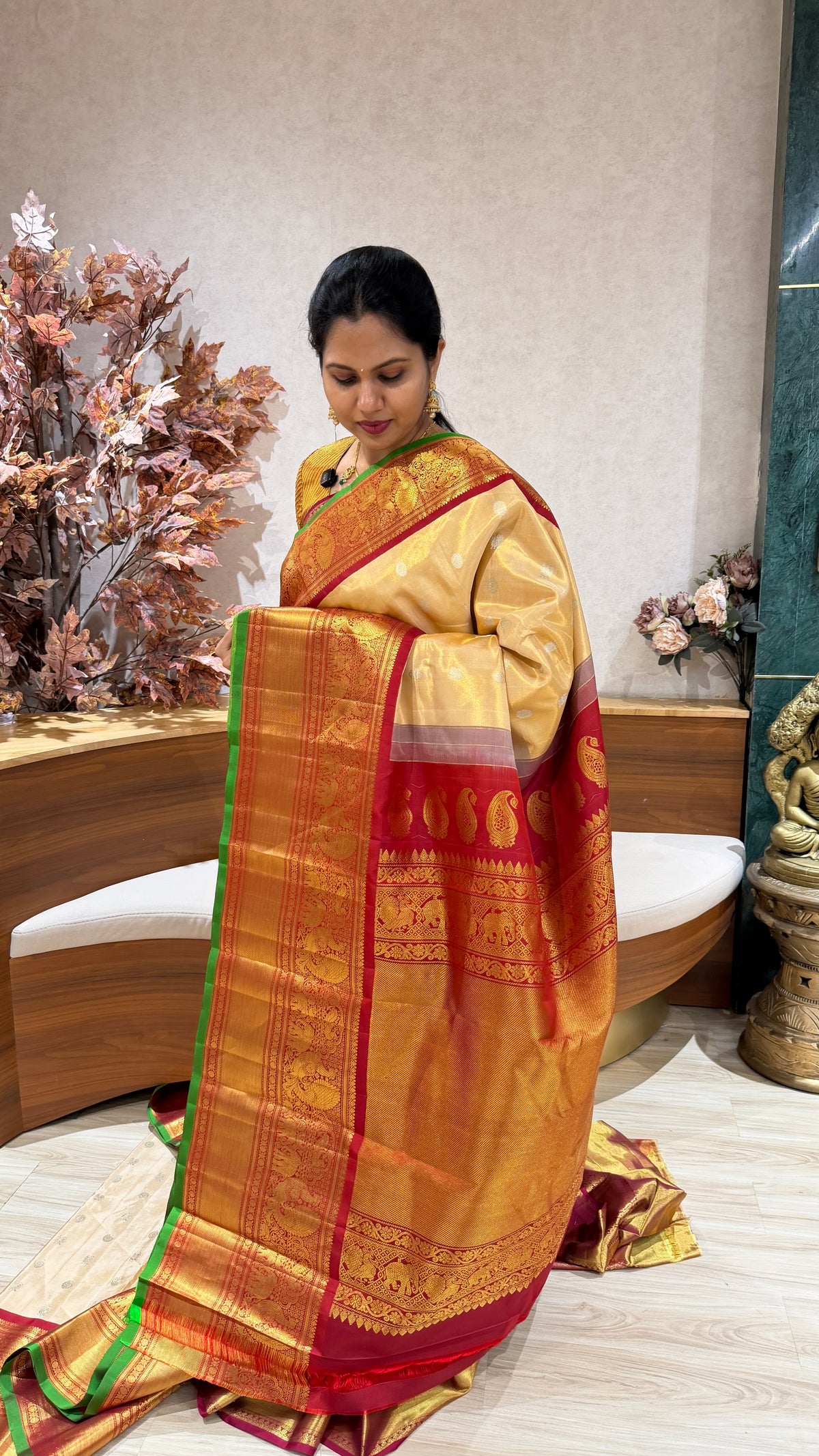 Handloom tissue gadwal
