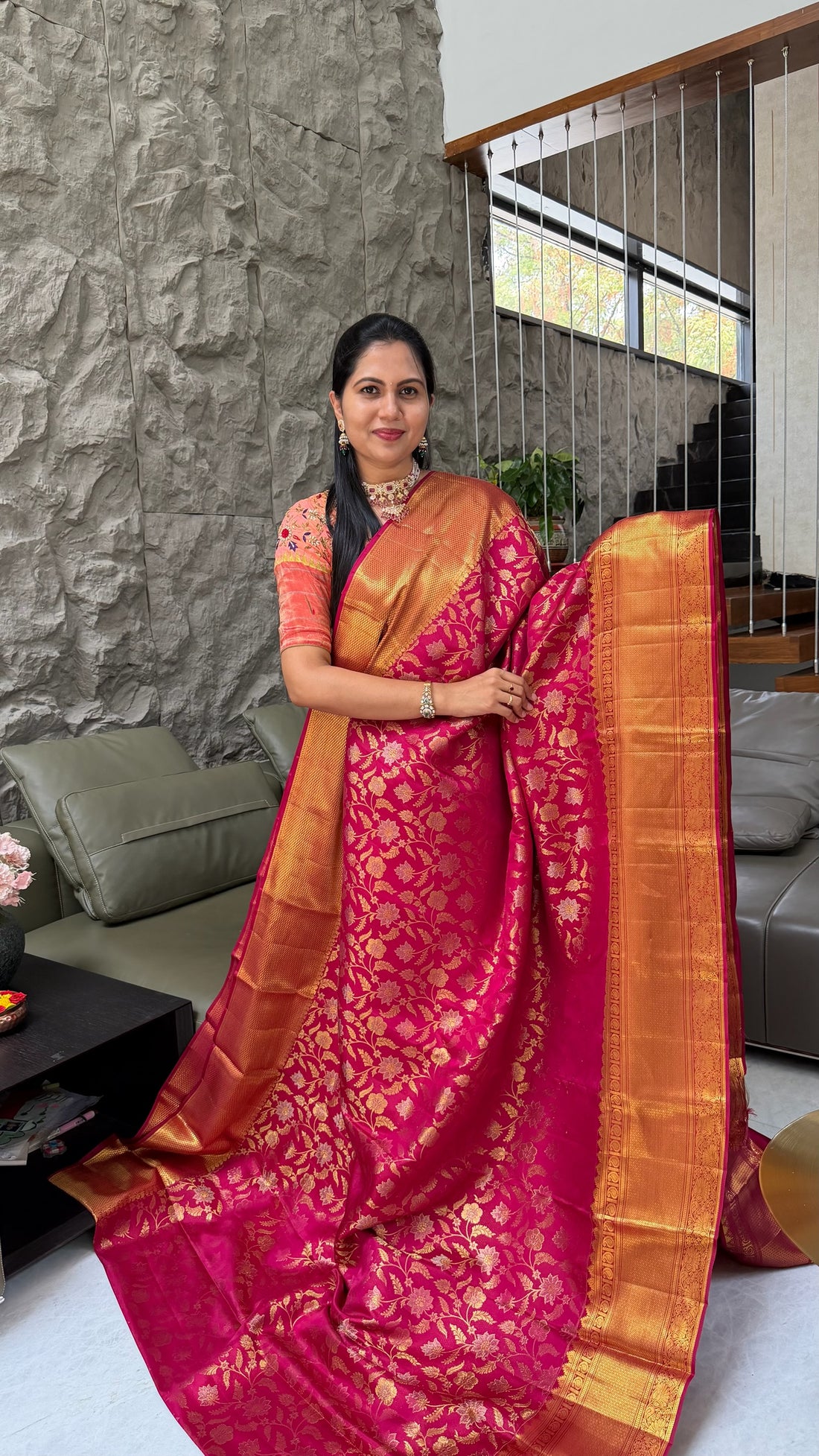 Bridal kanchi pattu
