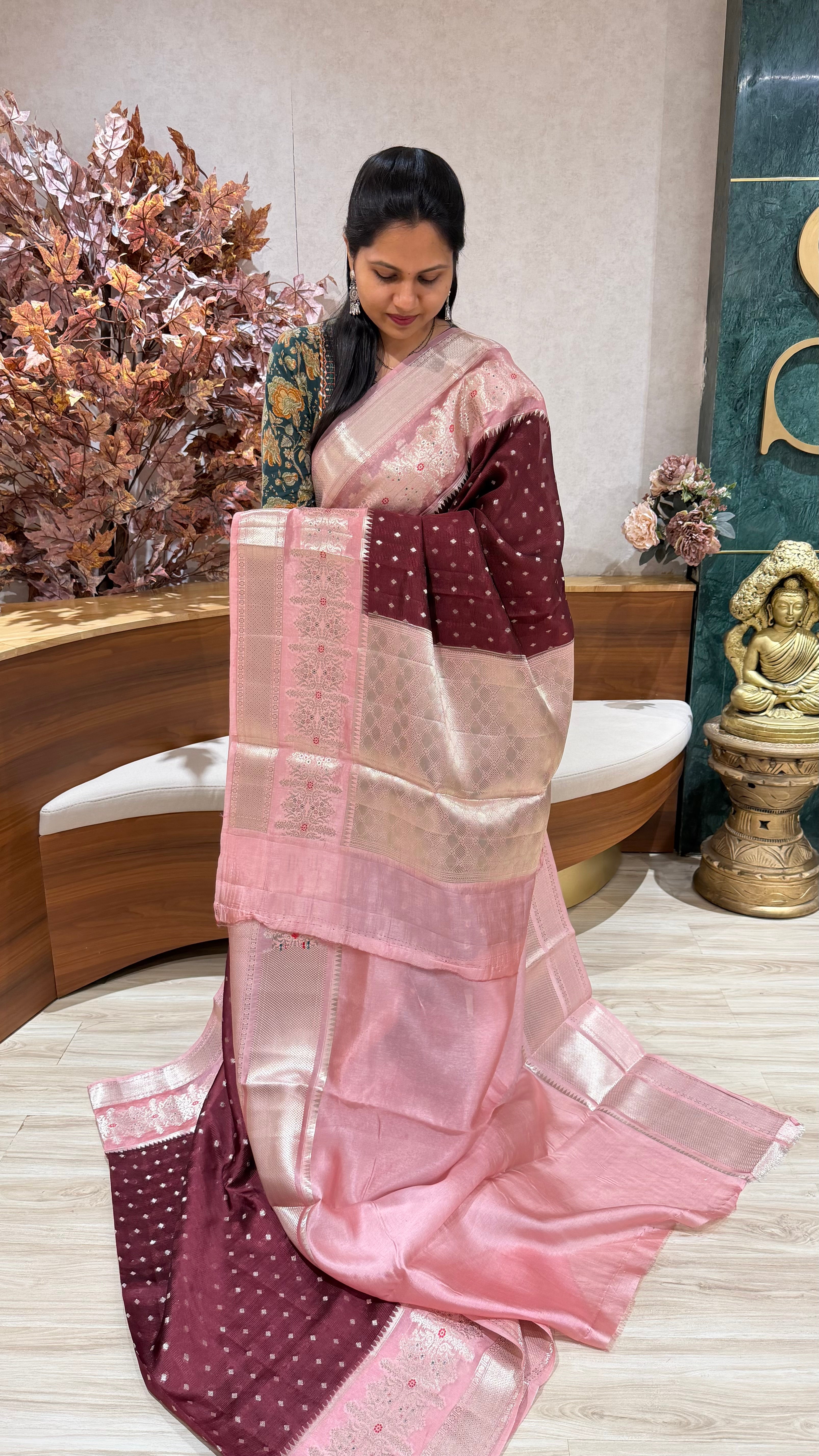 Banaras chanderi pattu