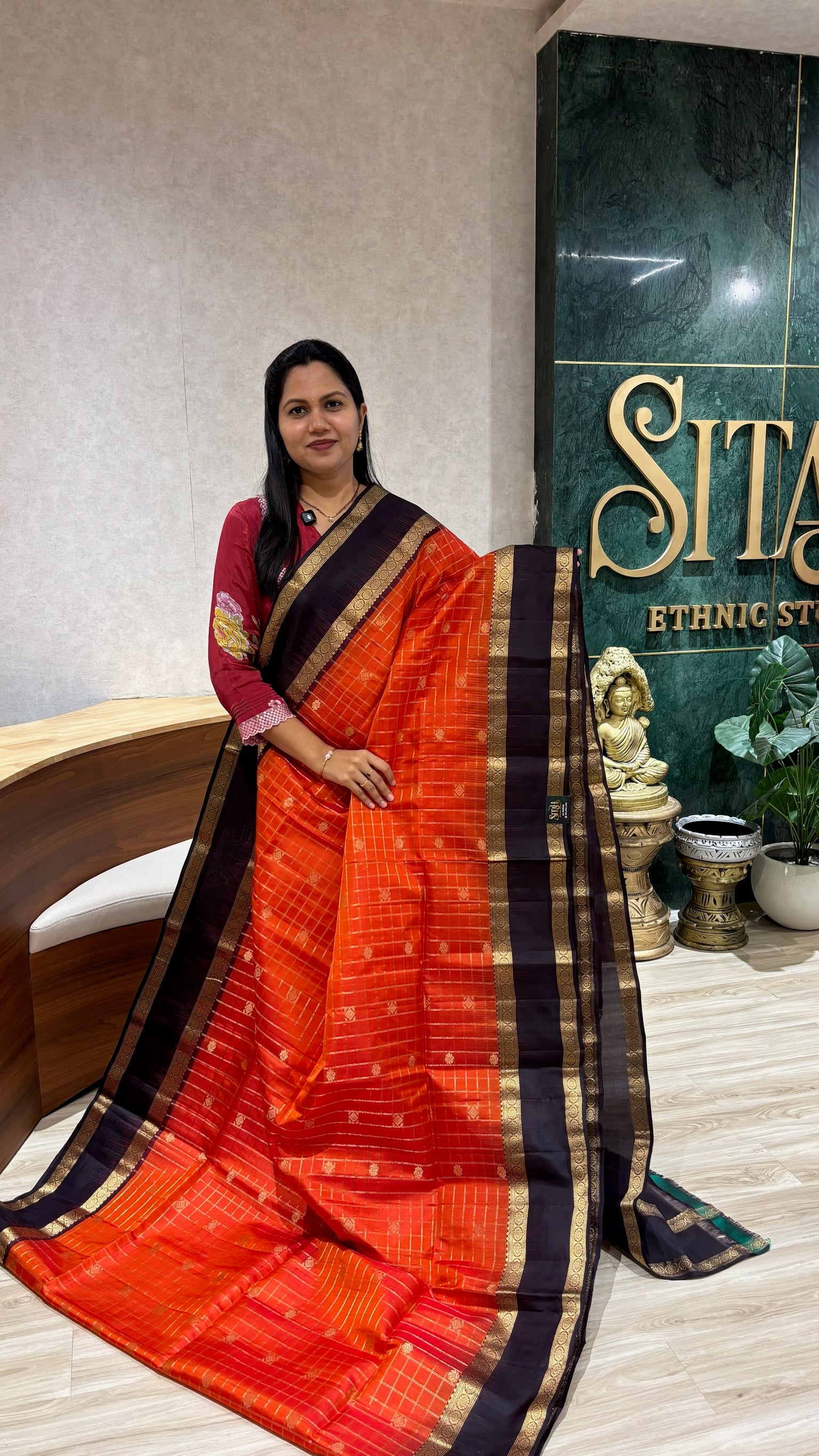 Light weight Kanchi pattu