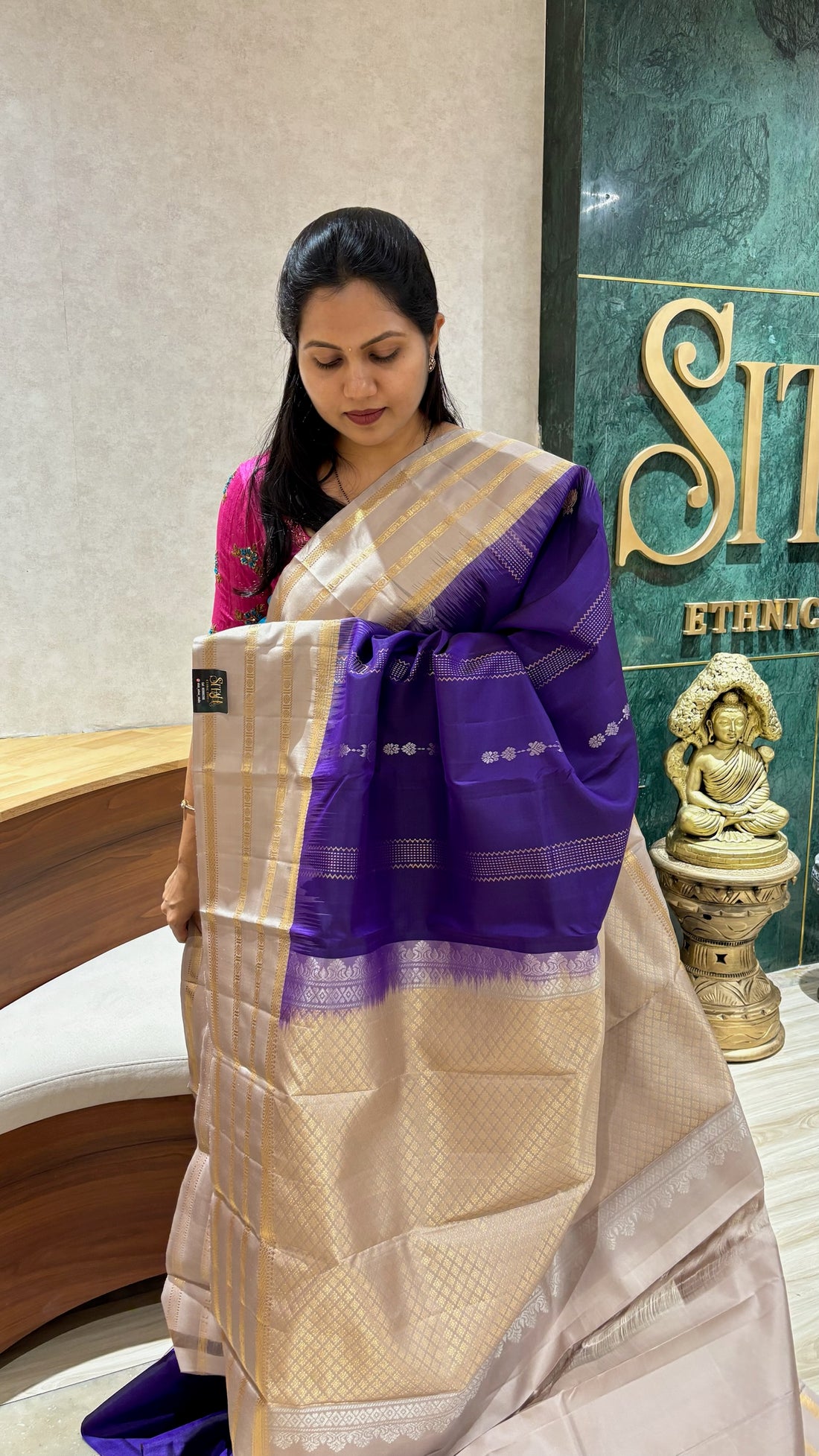 Handloom kanchi pattu