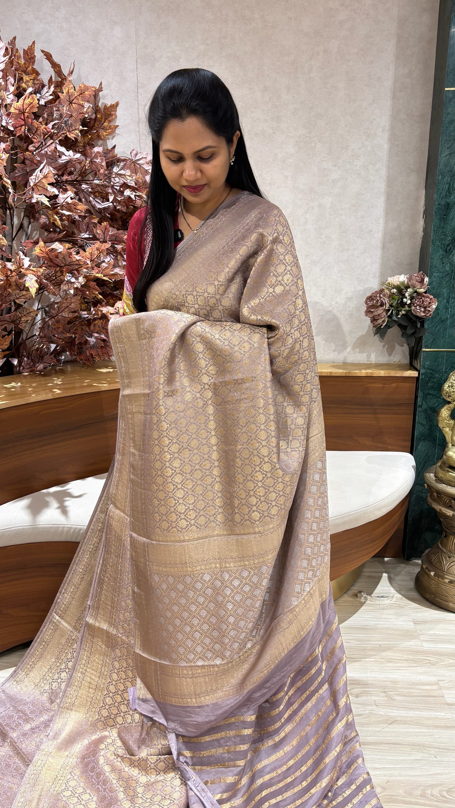 Banaras crepe brocade