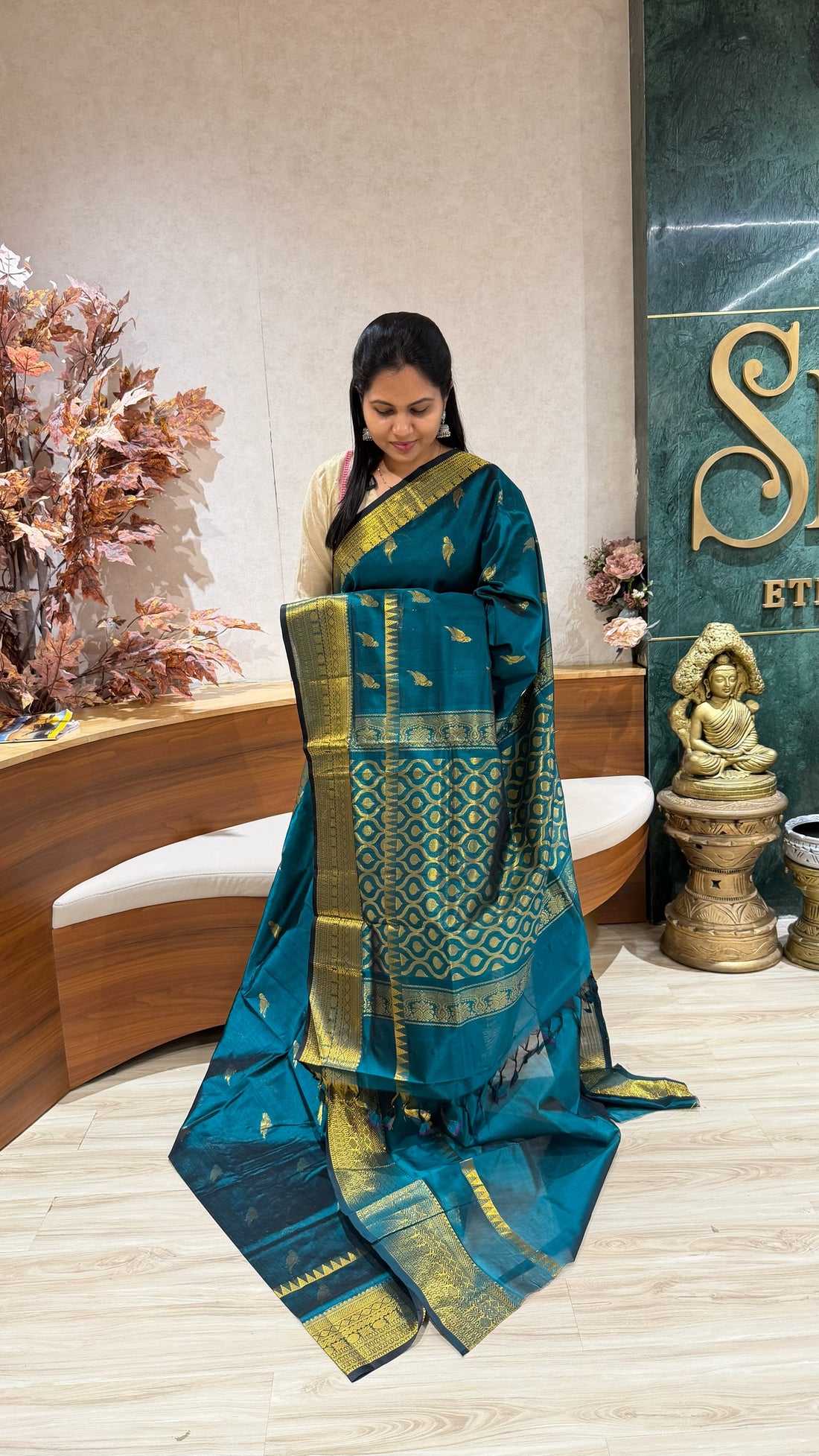 Handloom silk cotton