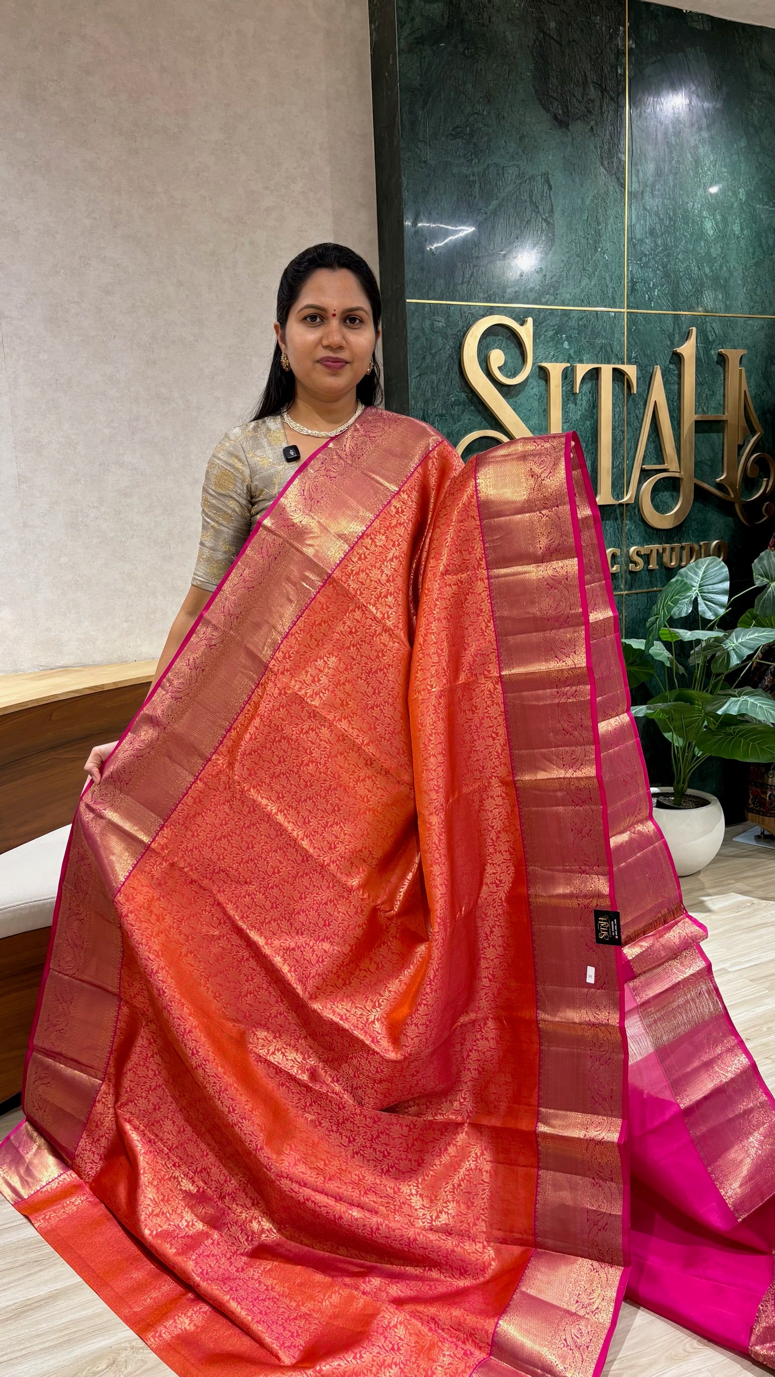 Kanchi pattu all over