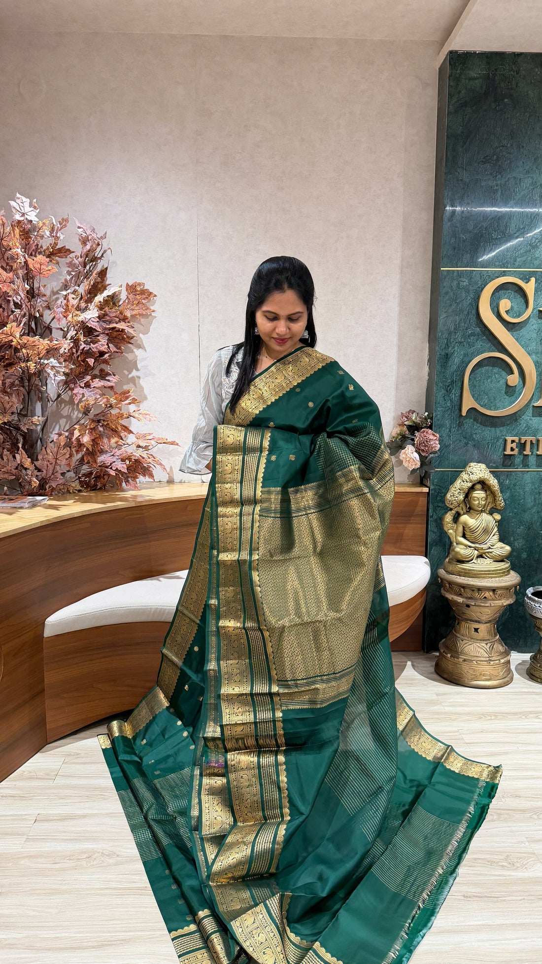 Light weight vintage kanchi