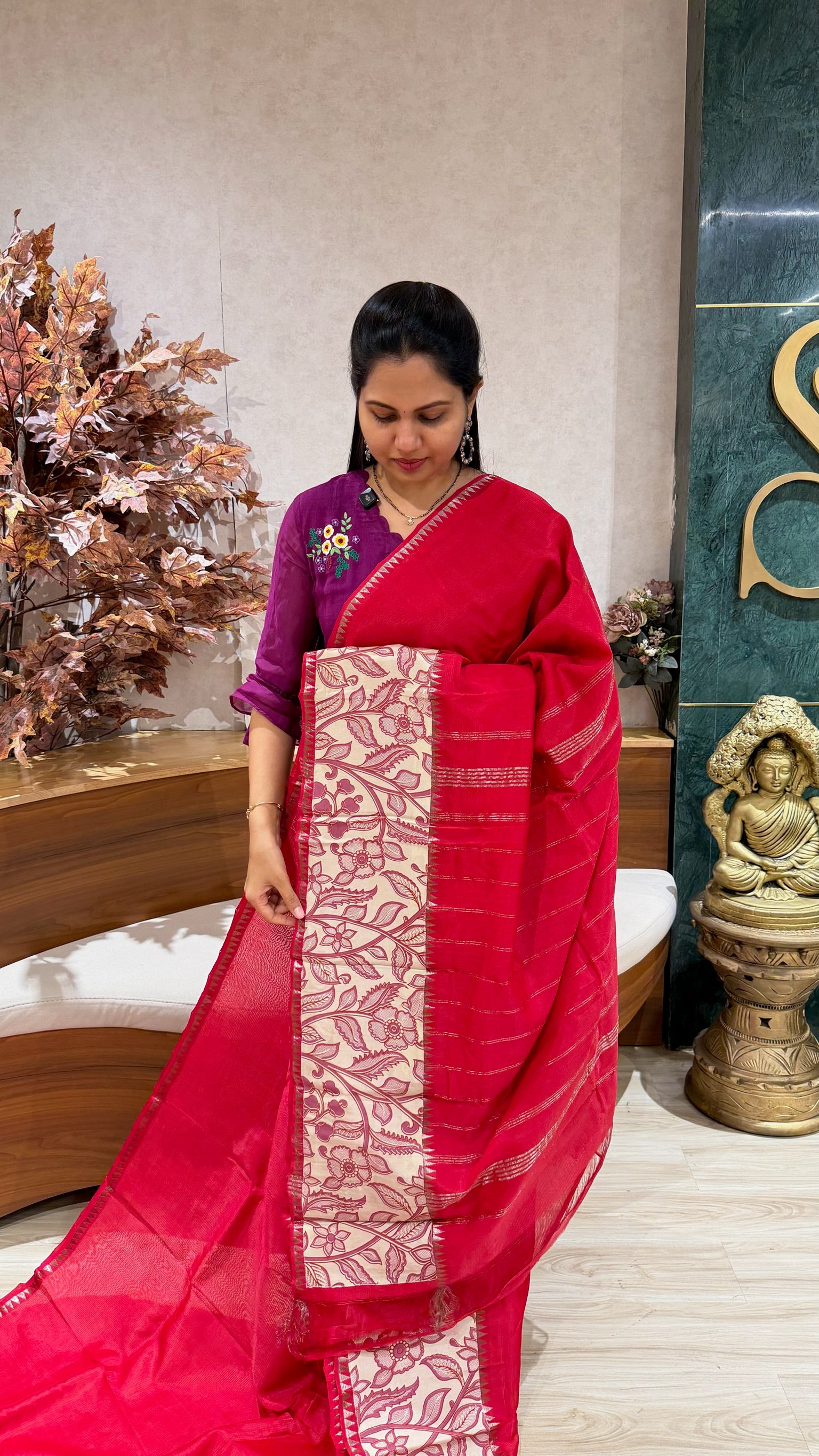 Mangalgiri work blouse