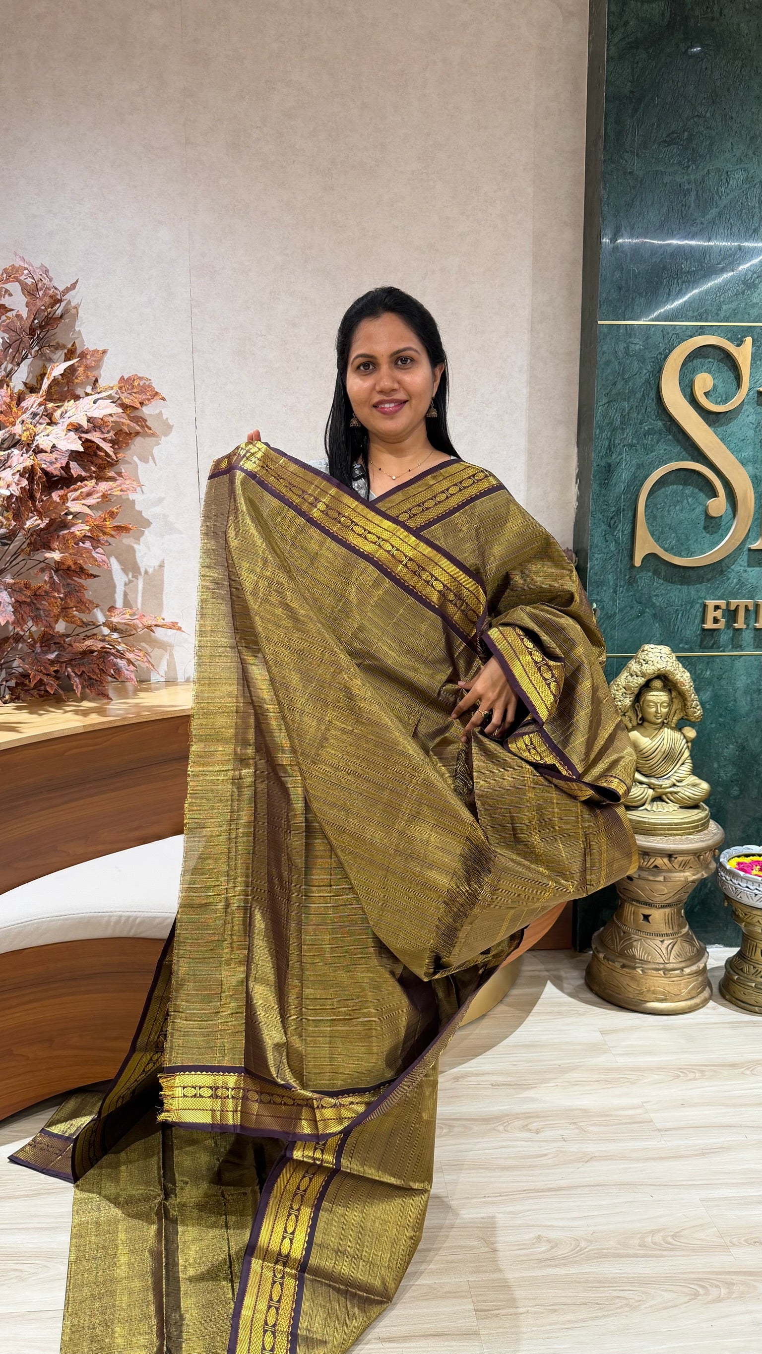 Handloom vintage Kanchipattu