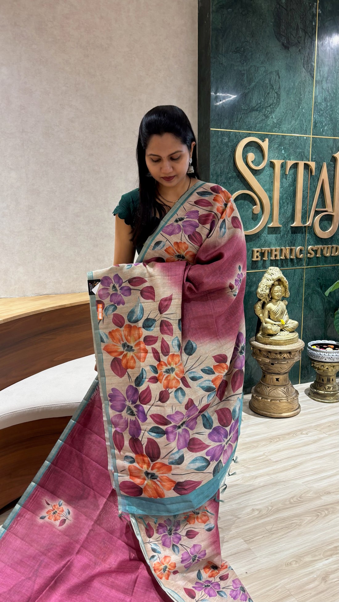 Tussar prints