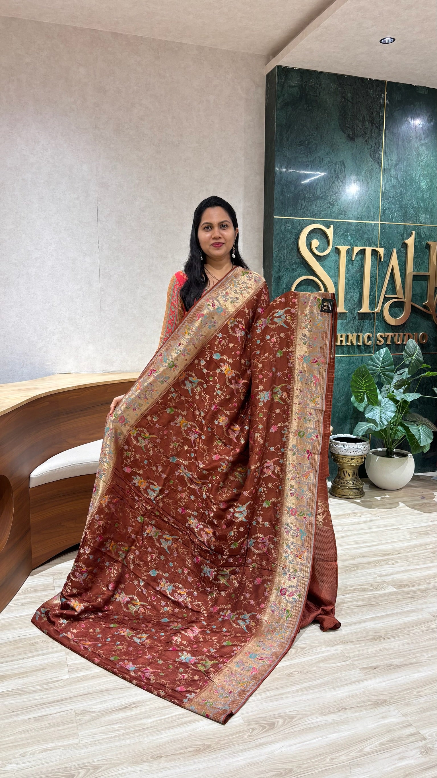 Munga silk banaras weaving