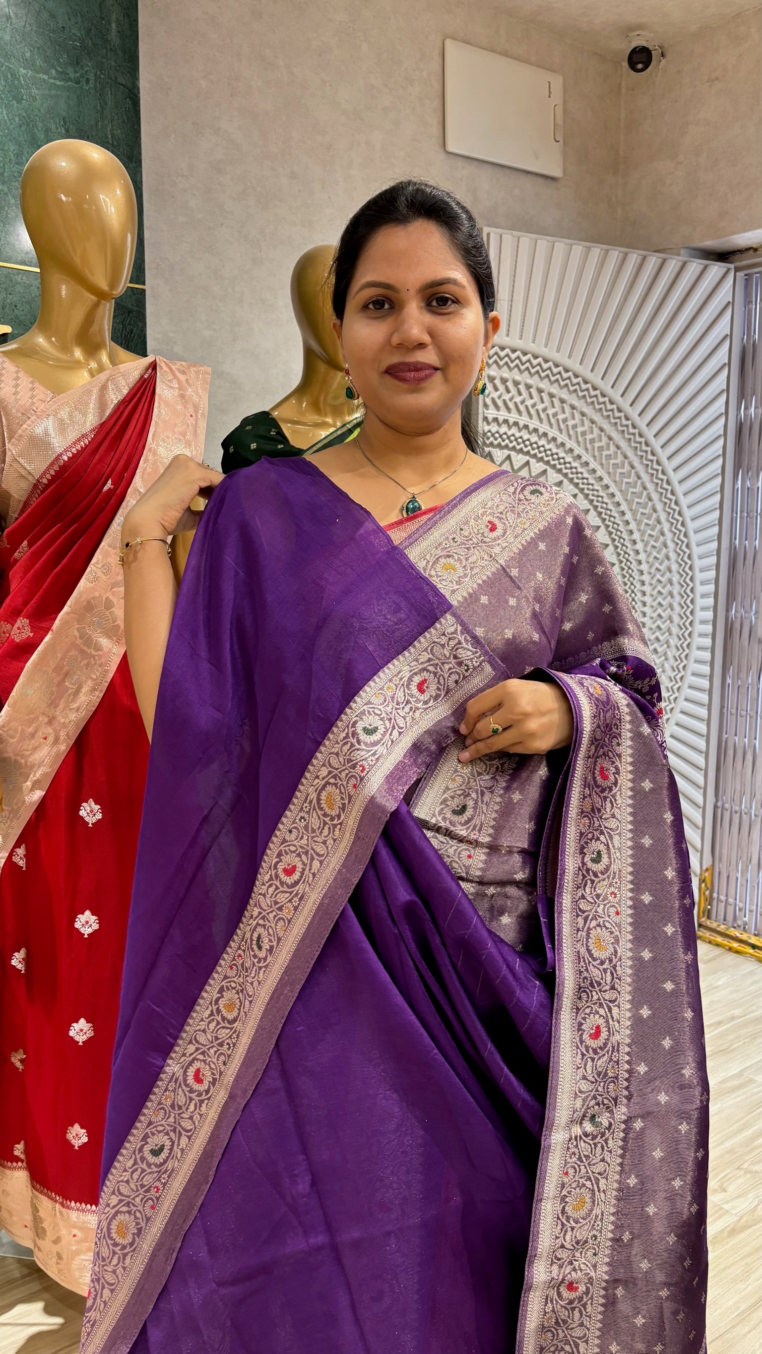 Tussar georgette