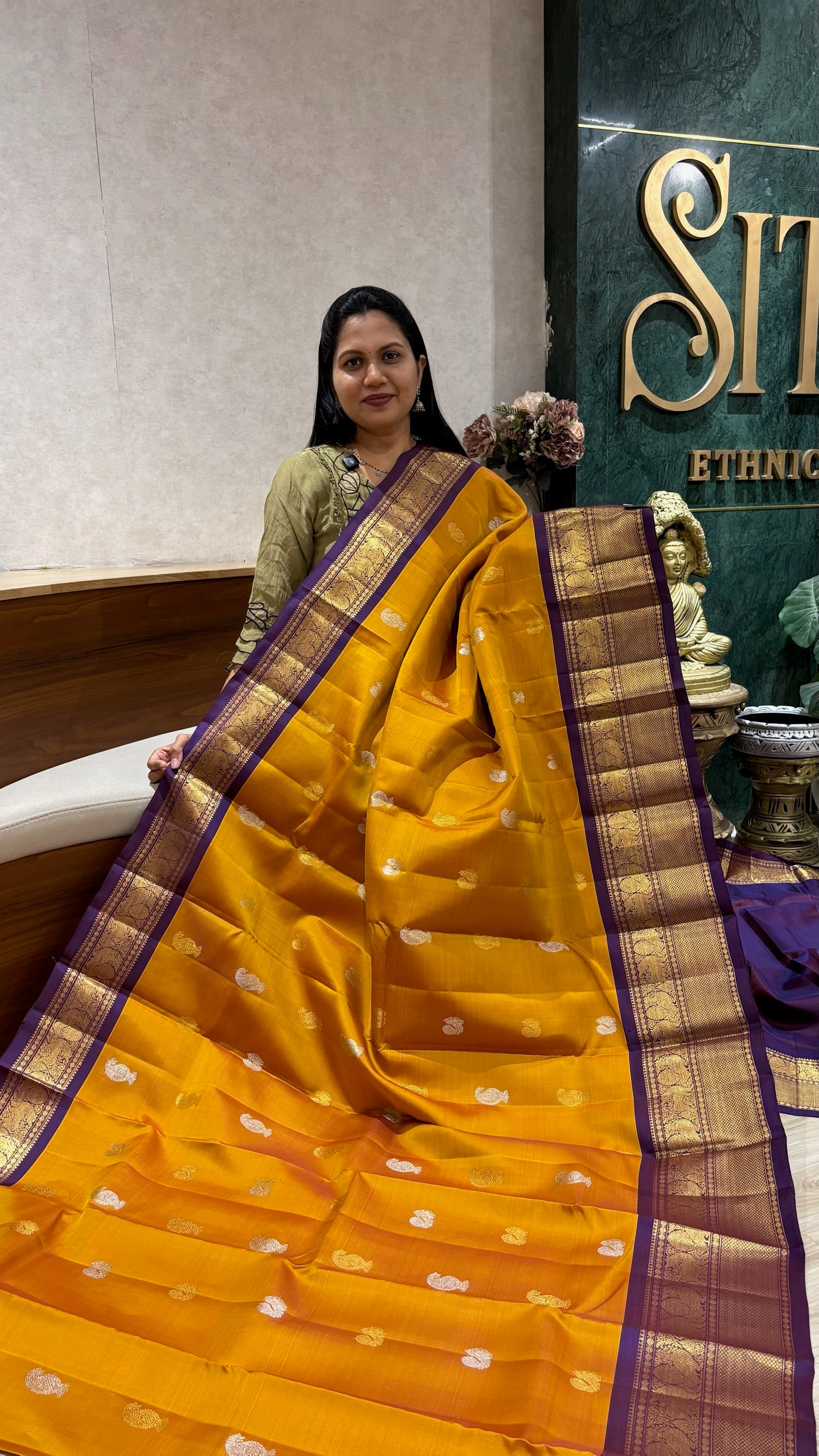 Handloom Gadwal kanchi borders