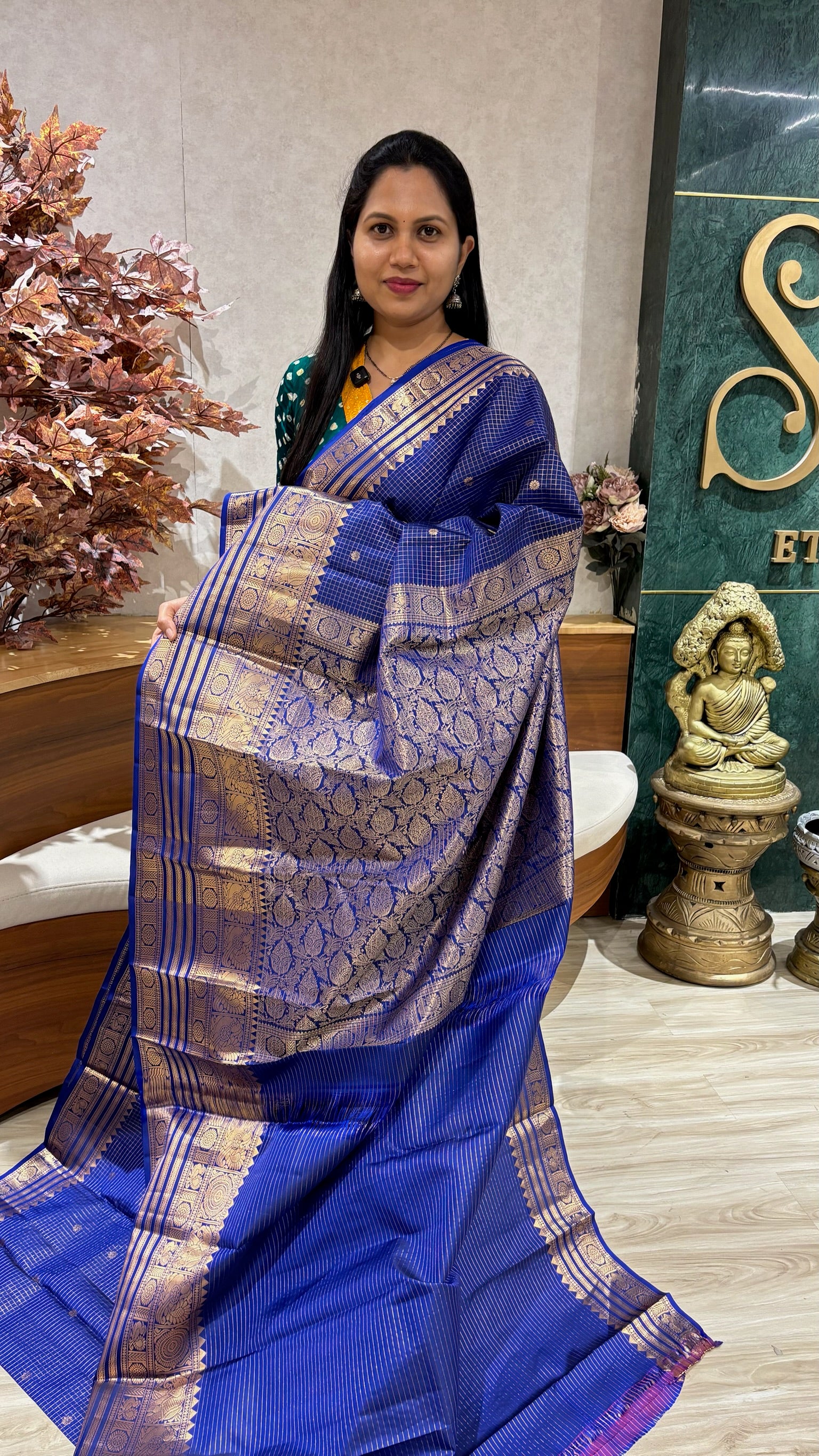 Vintage handloom Kanchi pattu