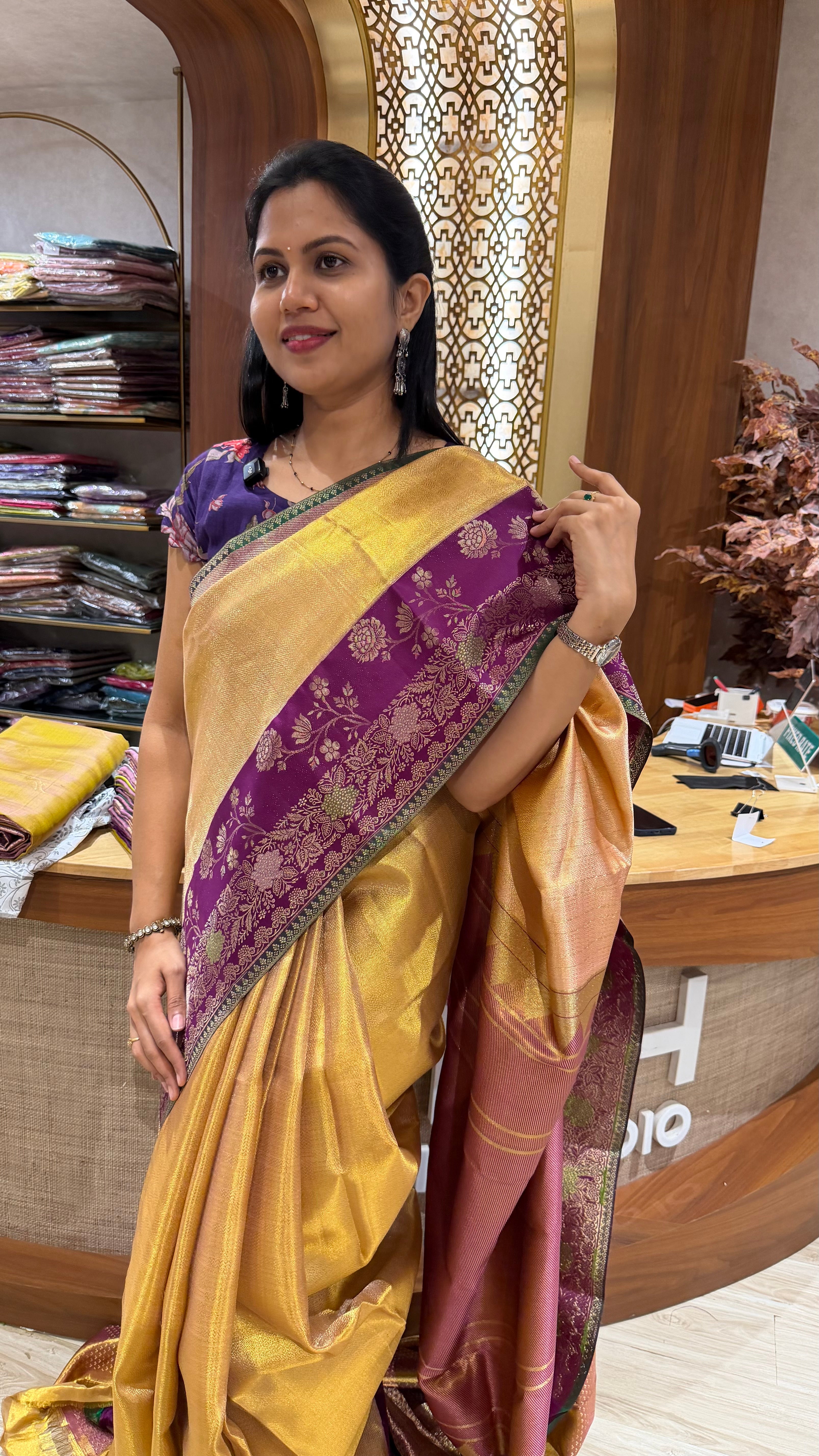 Bridal kanchi pattu