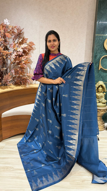 Fancy silk temple border