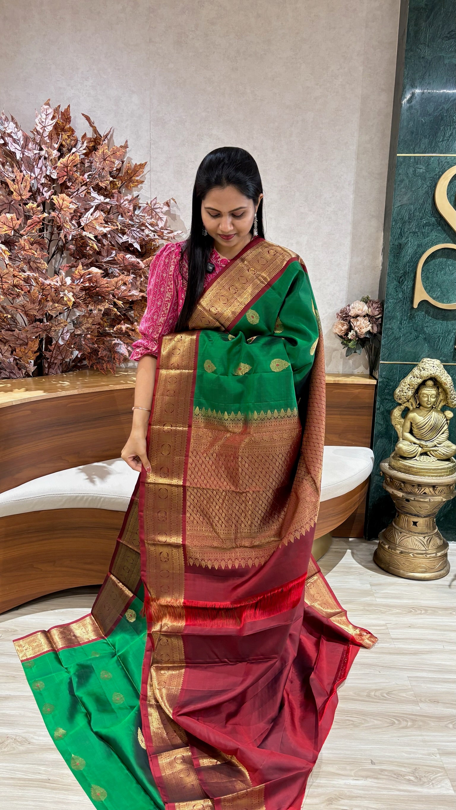 Lightweight Handloom kanchi pattu