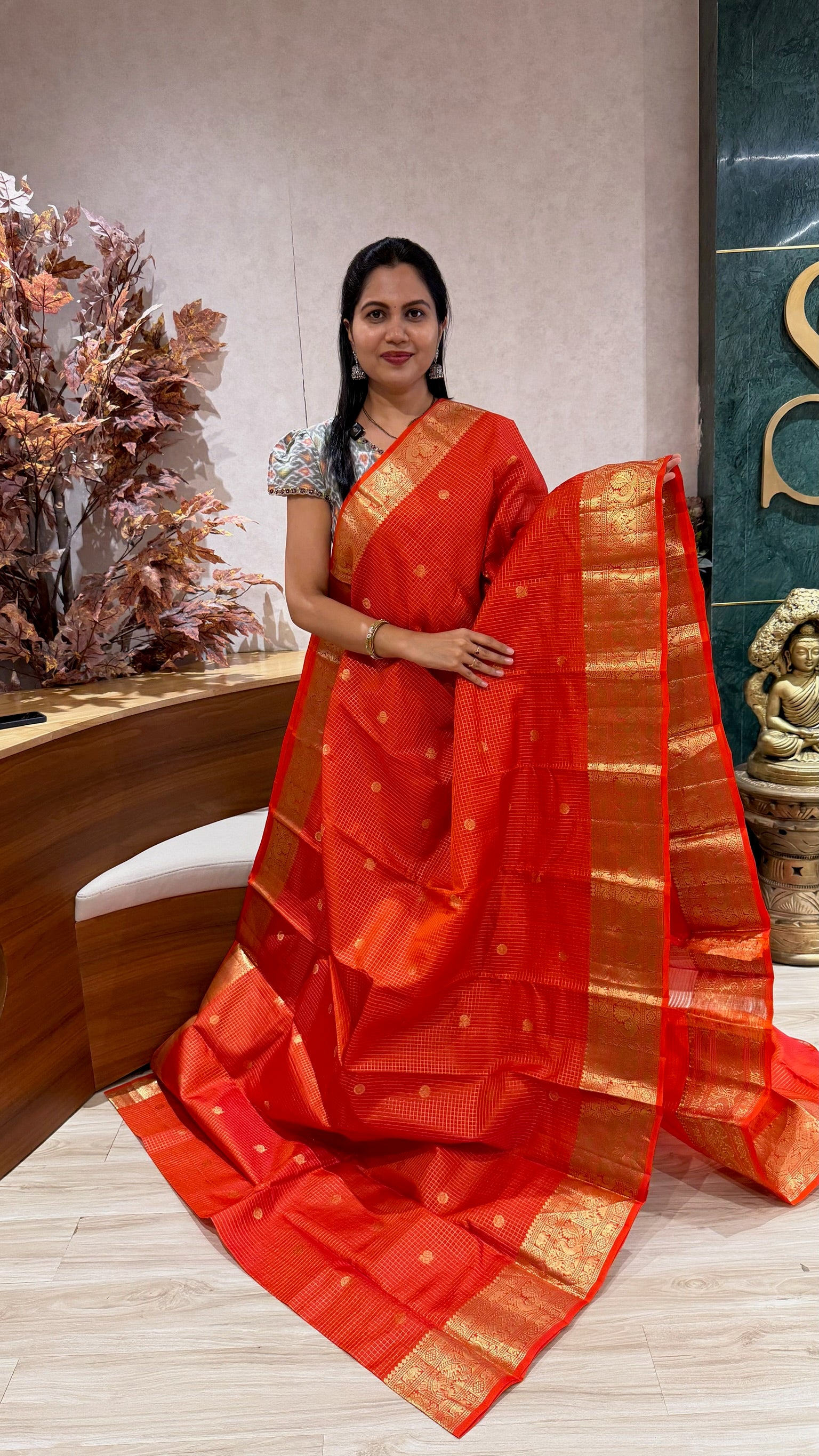 Light weight vintage kanchi