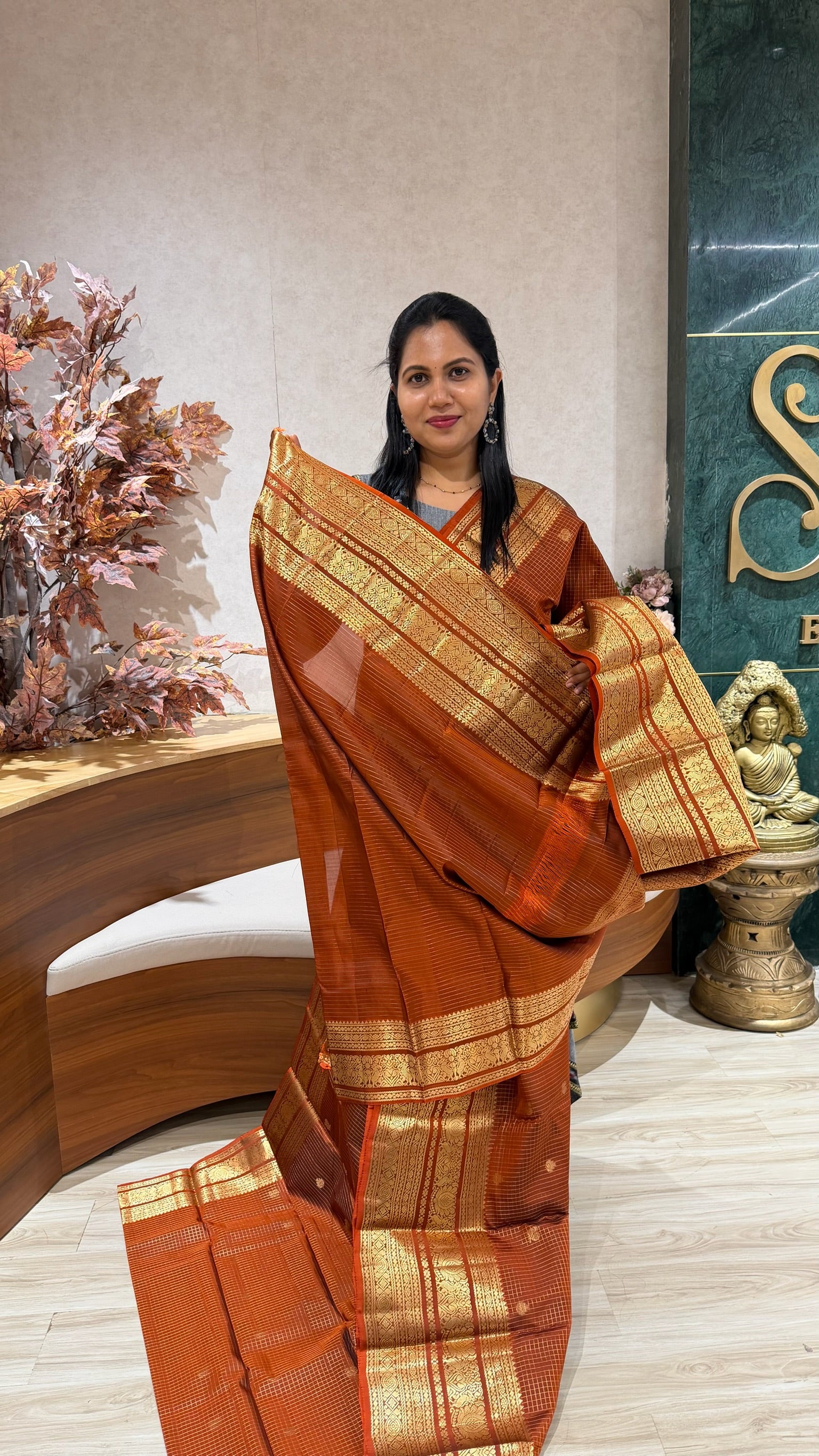 Light weight vintage kanchi